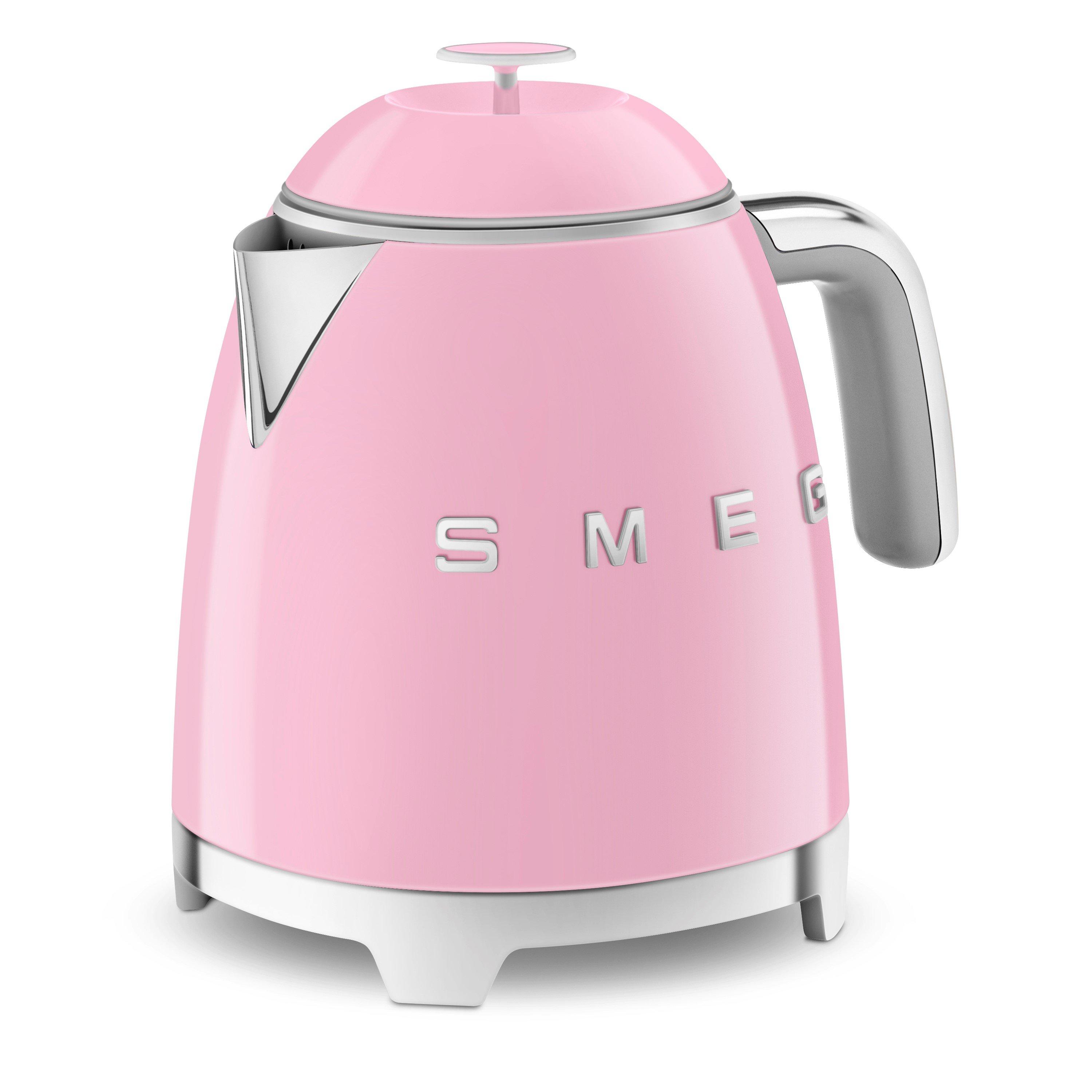 Pastel Pink - Smeg - 50s Style Mini Kettle and Toaster - 4