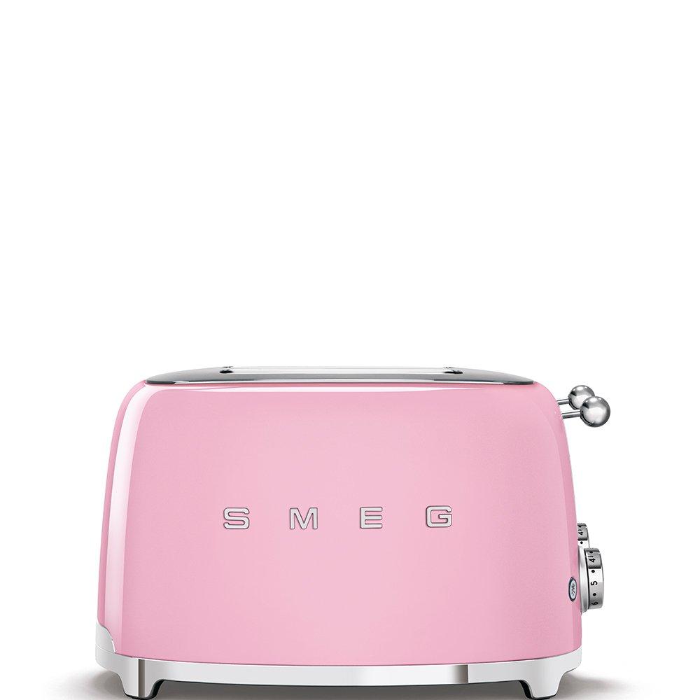 Pastel Pink - Smeg - 50s Style Mini Kettle and Toaster - 5
