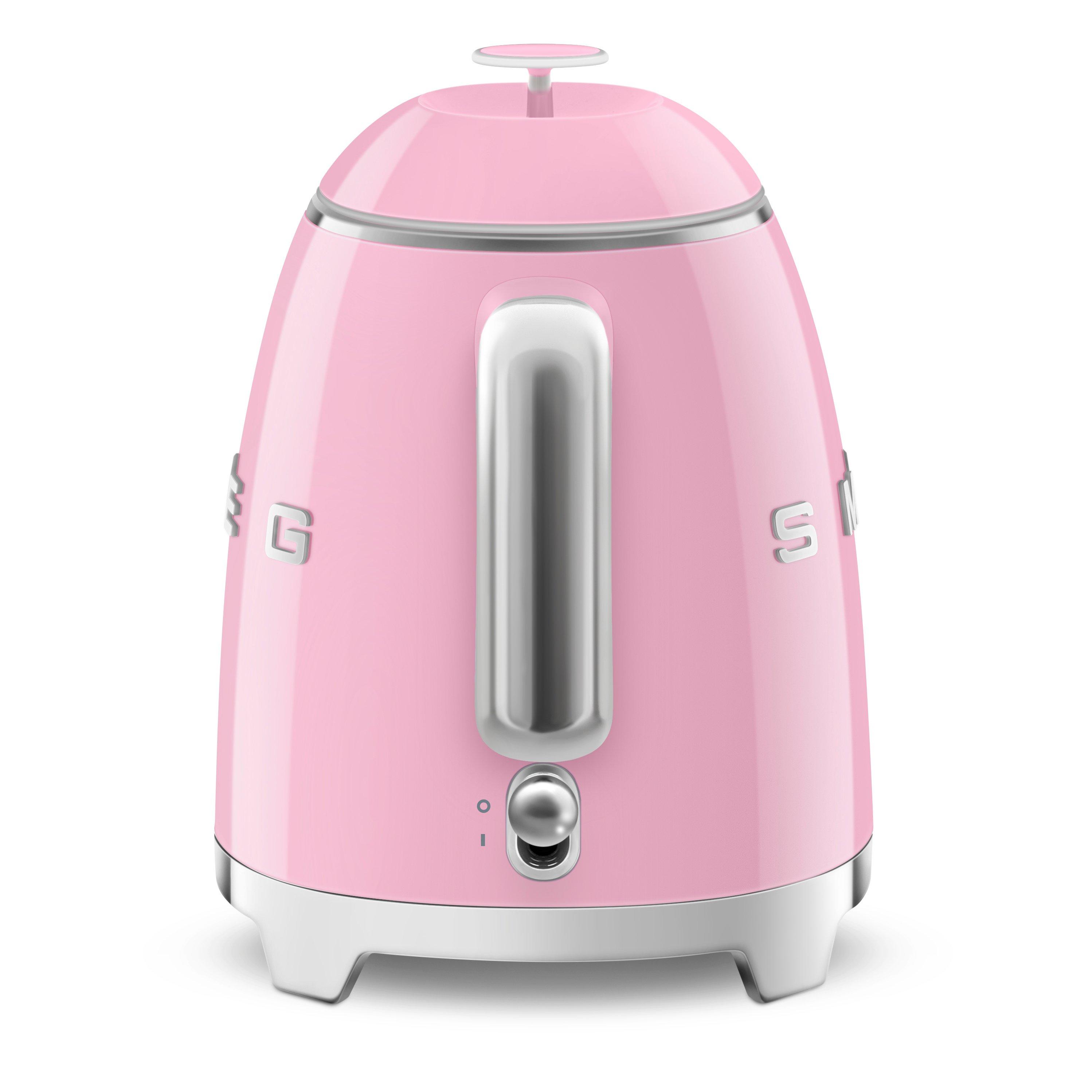 Pastel Pink - Smeg - 50s Style Mini Kettle and Toaster - 6