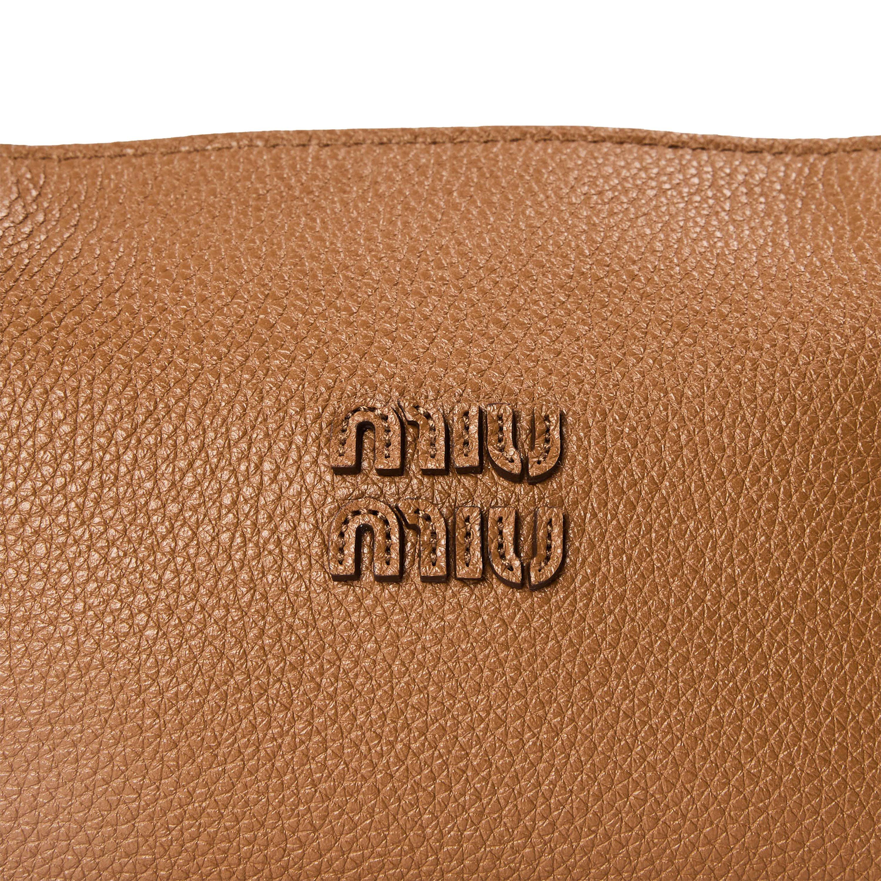 Caramel/Larice - Miu Miu - Women's Mini Crossbody Bag - 4