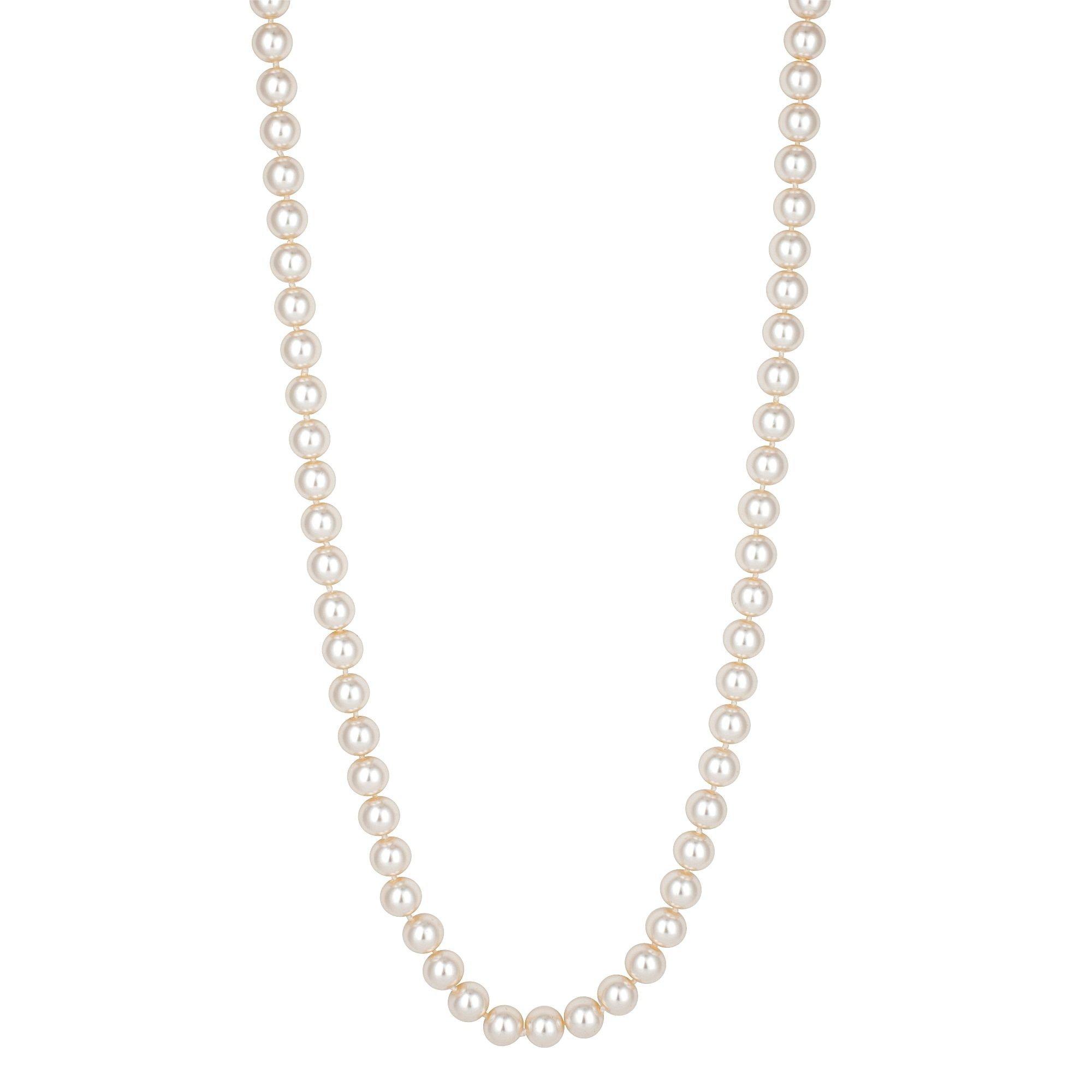 Cream - Jon Richard - Knotted Cream Pearl Necklace