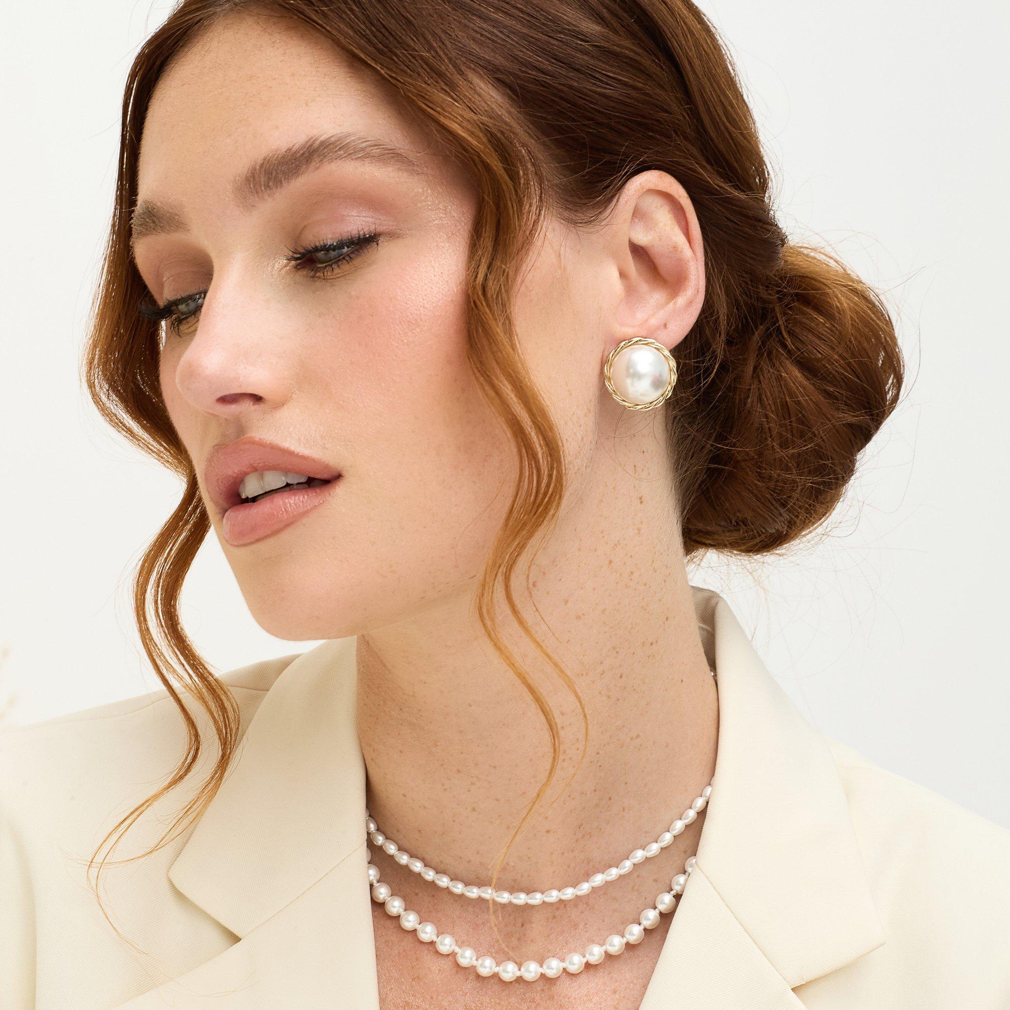 Cream - Jon Richard - Pearl Necklace - 2