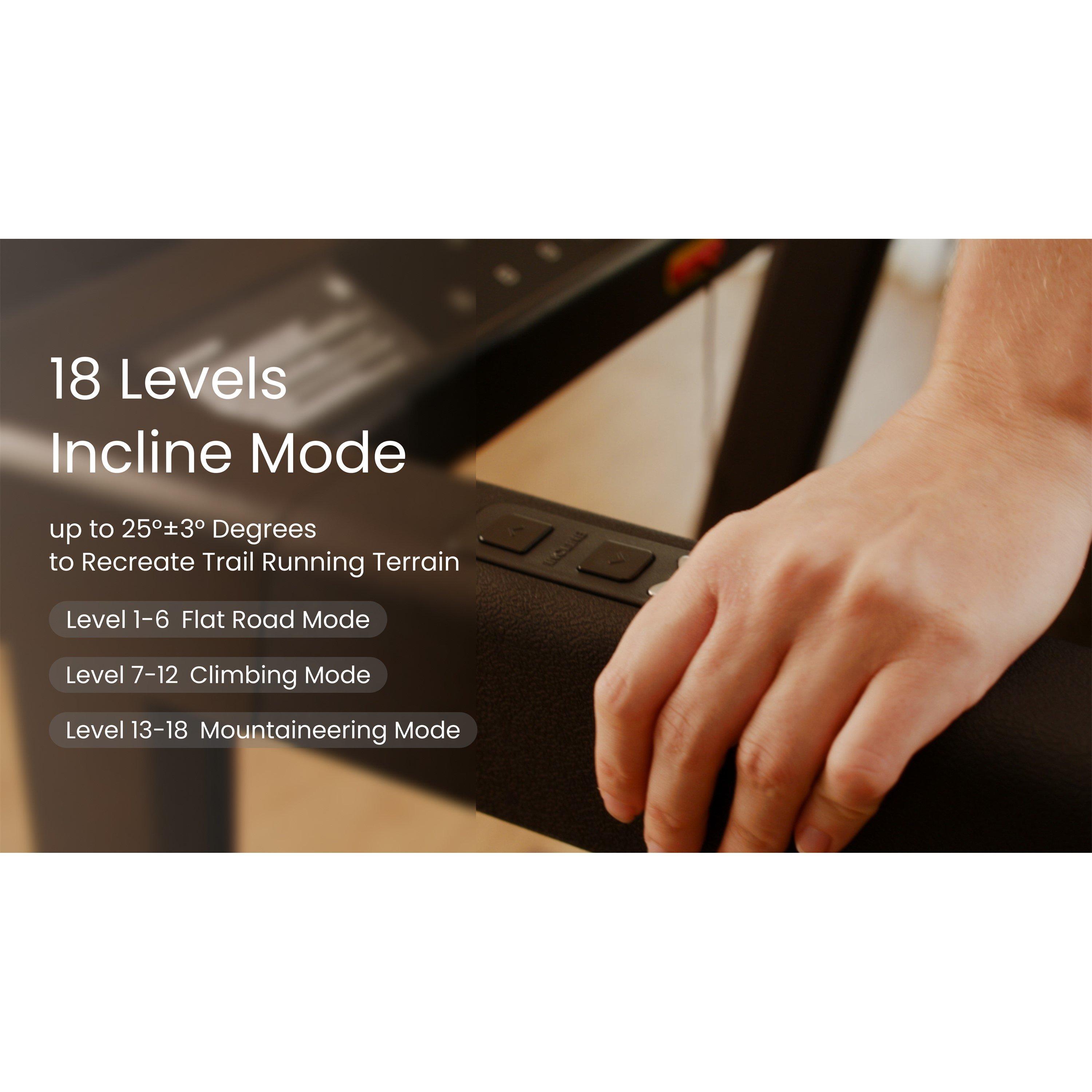 Black - Renpho - RENPHO Smart Q004 Treadmill - 6