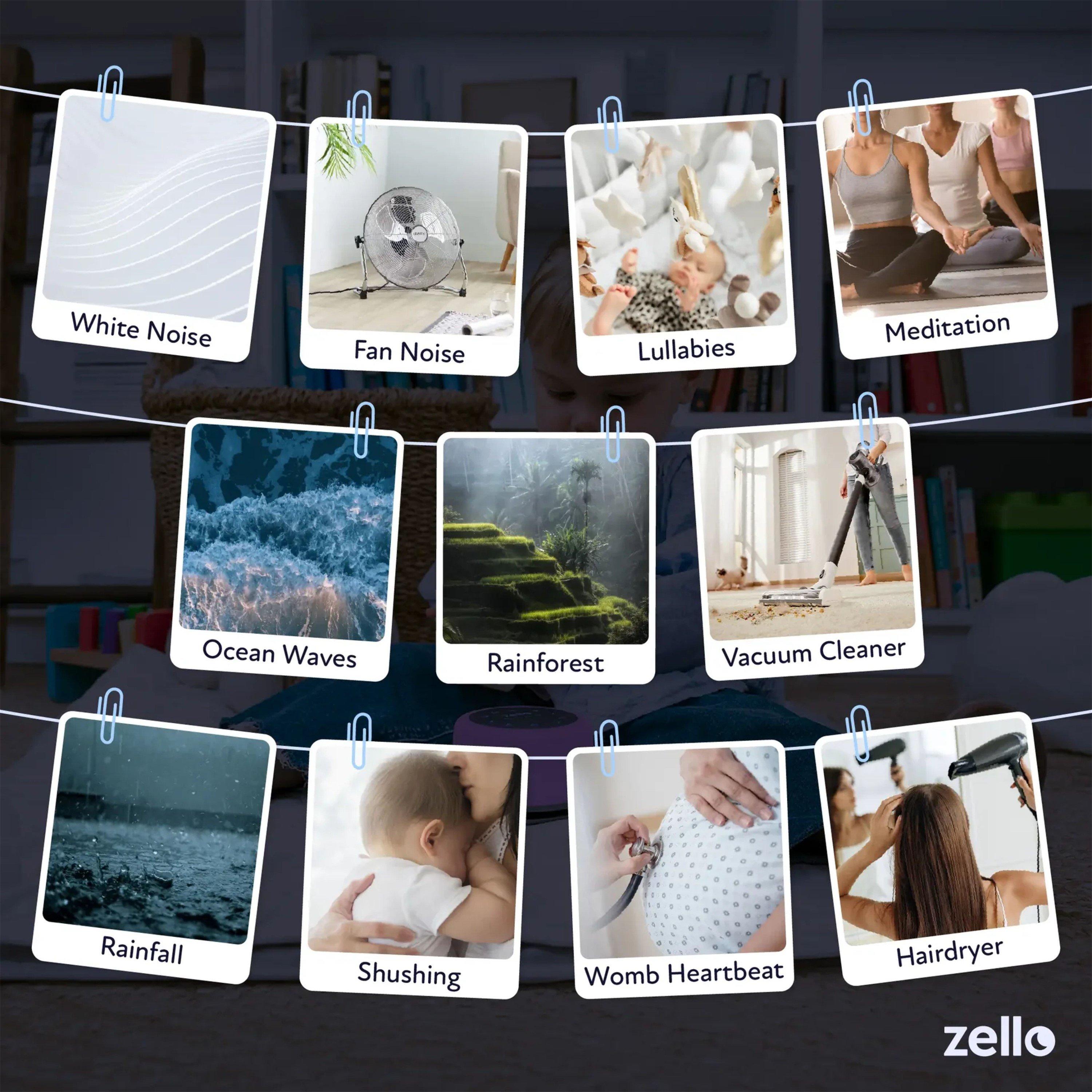 White - Zello - Zello Original White Noise Machine - 5