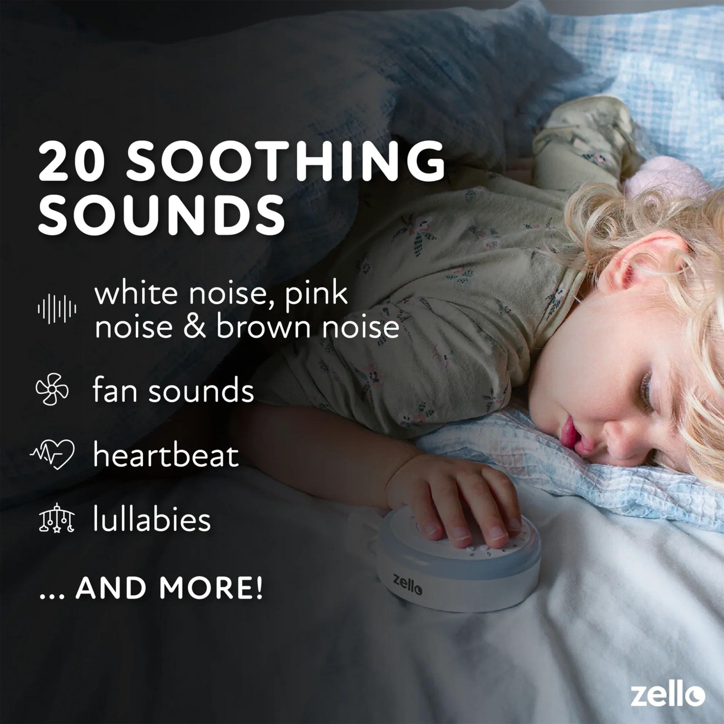 White - Zello - Zello Portable White Noise Machine - 3