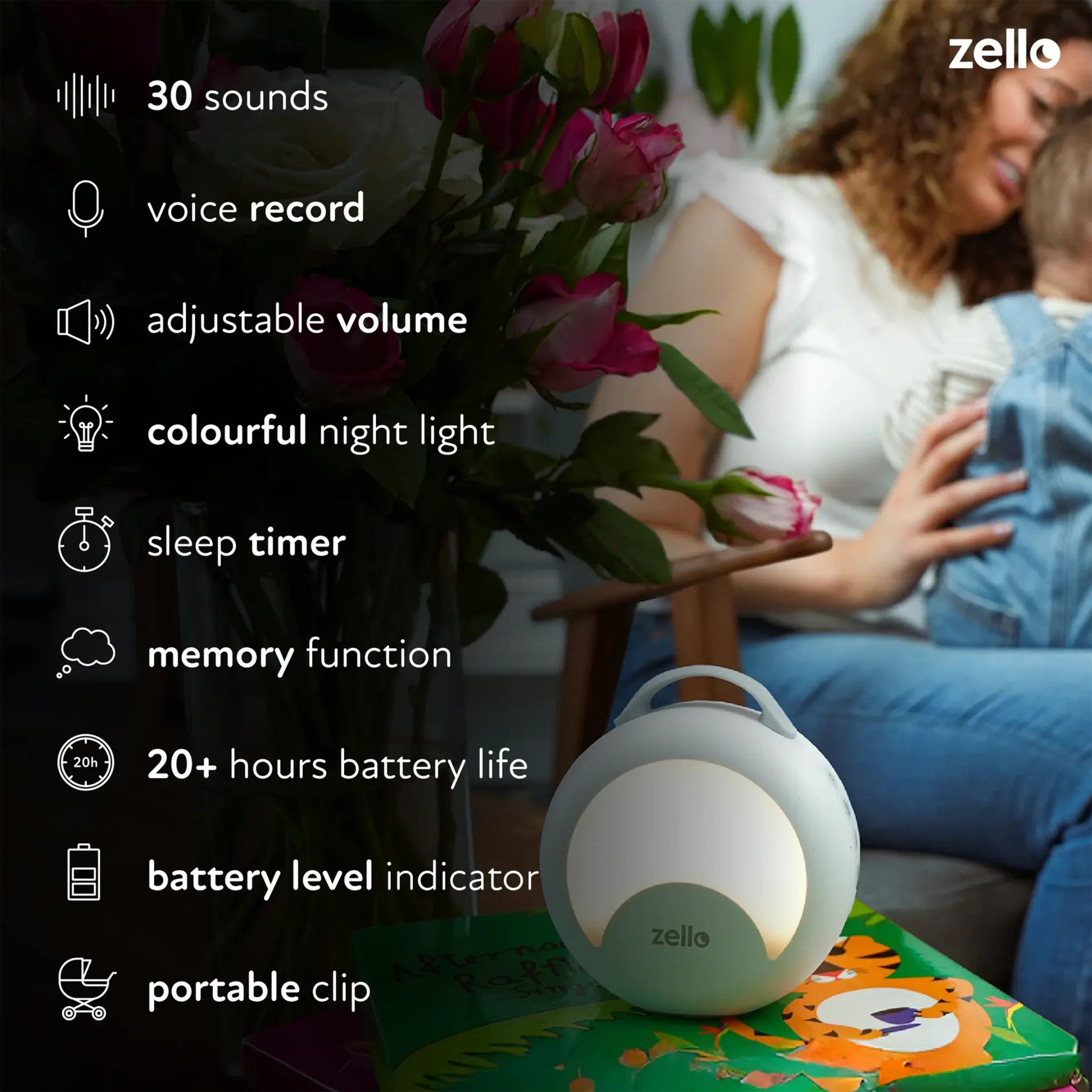 White - Zello - Zello YourVoice White Noise Machine - 3