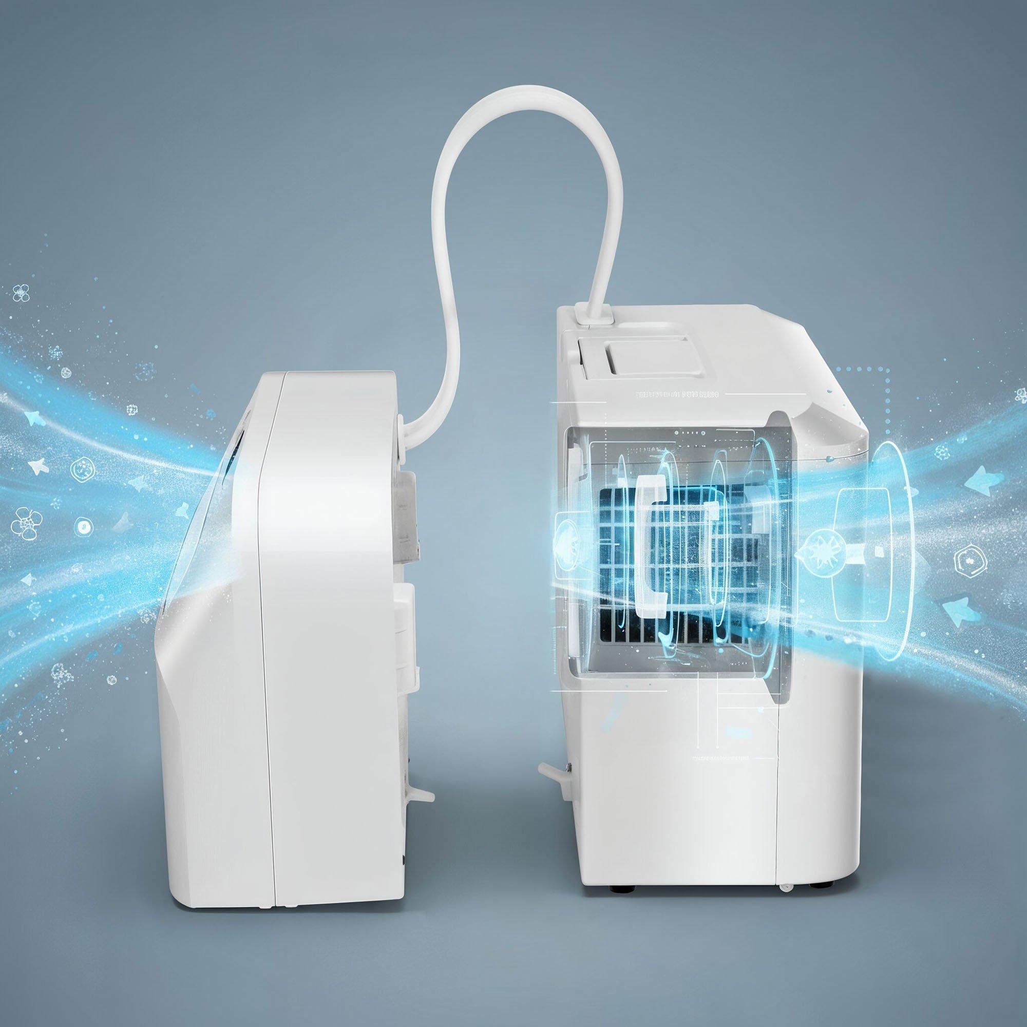 White - Streetwize - Portable Air Conditioning Unit For RV/Caravan - 2