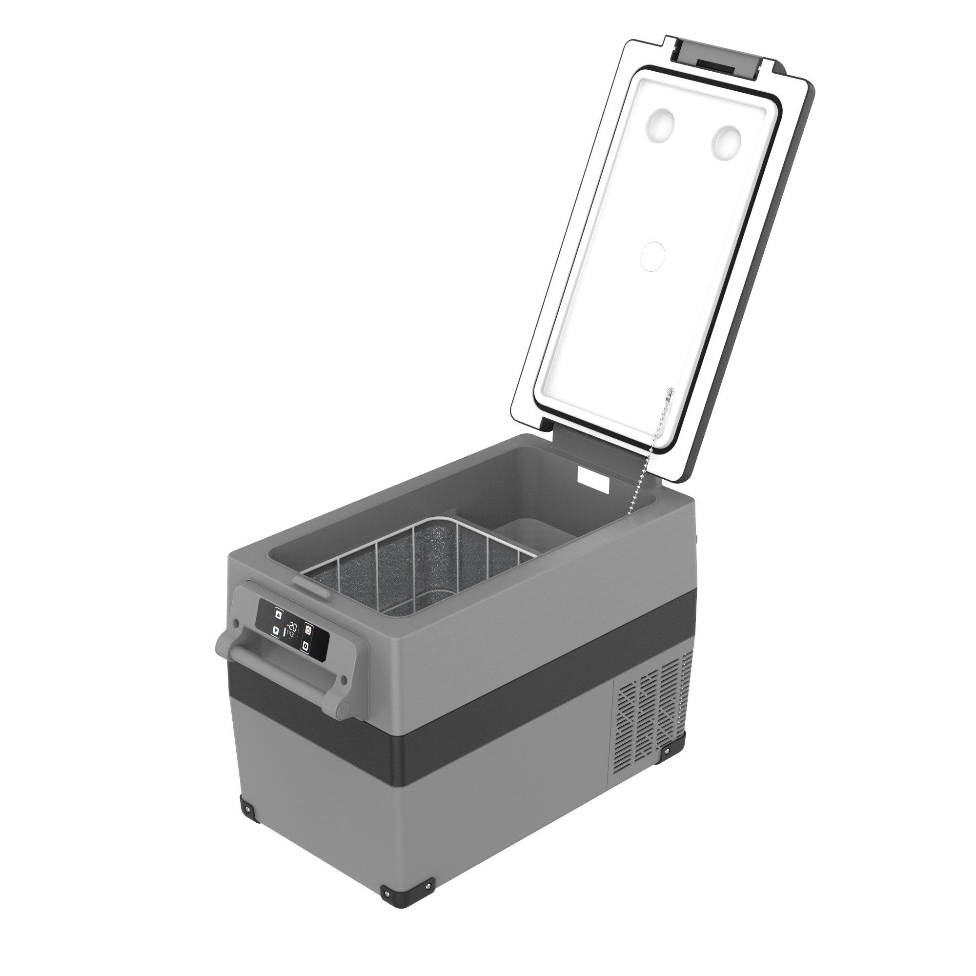 Grey - Streetwize - Glacier 40L Compressor Fridge/Freezer - 2