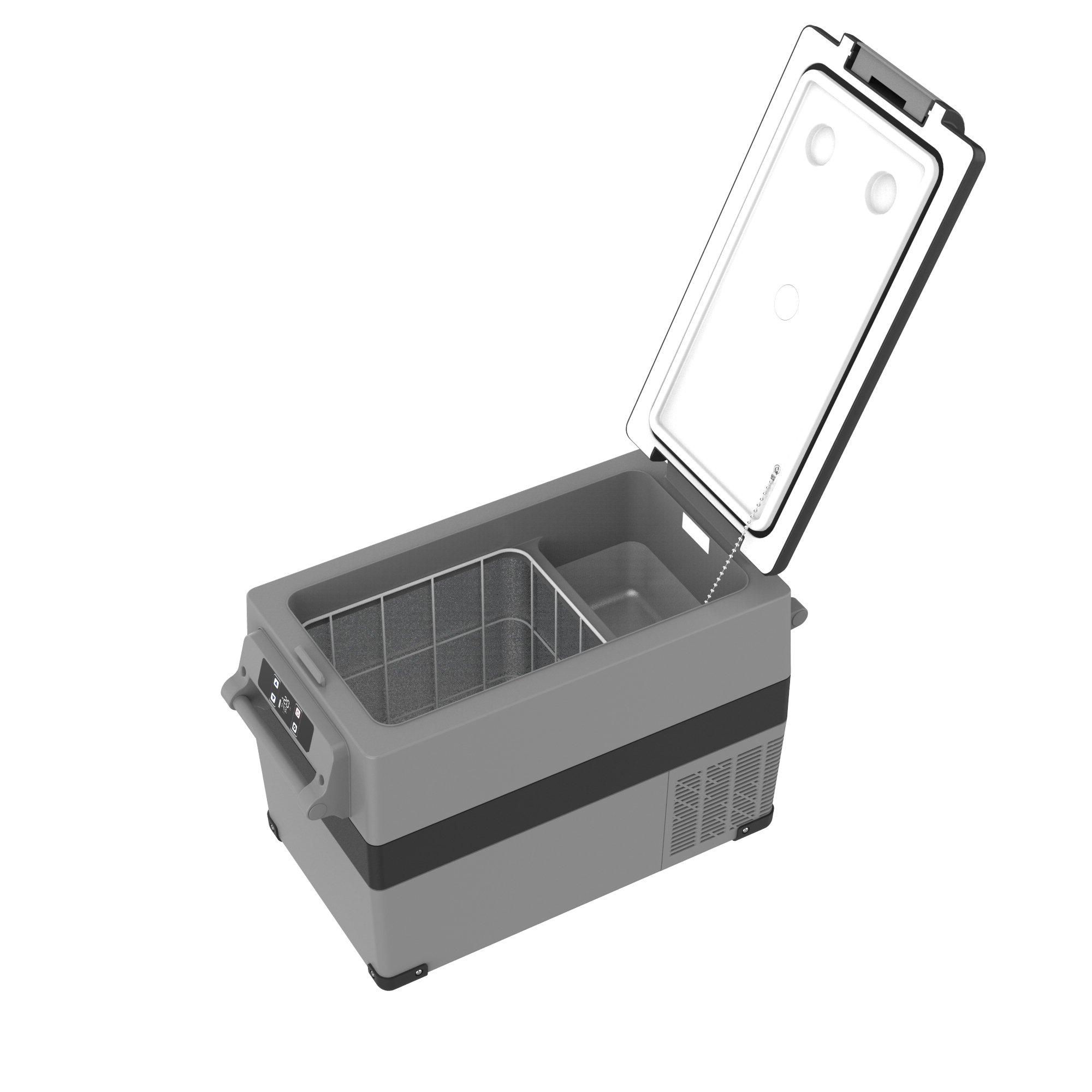 Grey - Streetwize - Glacier 40L Compressor Fridge/Freezer - 3