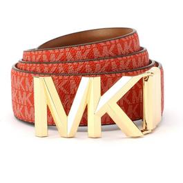 MICHAEL Michael Kors Logo Reversible Belt