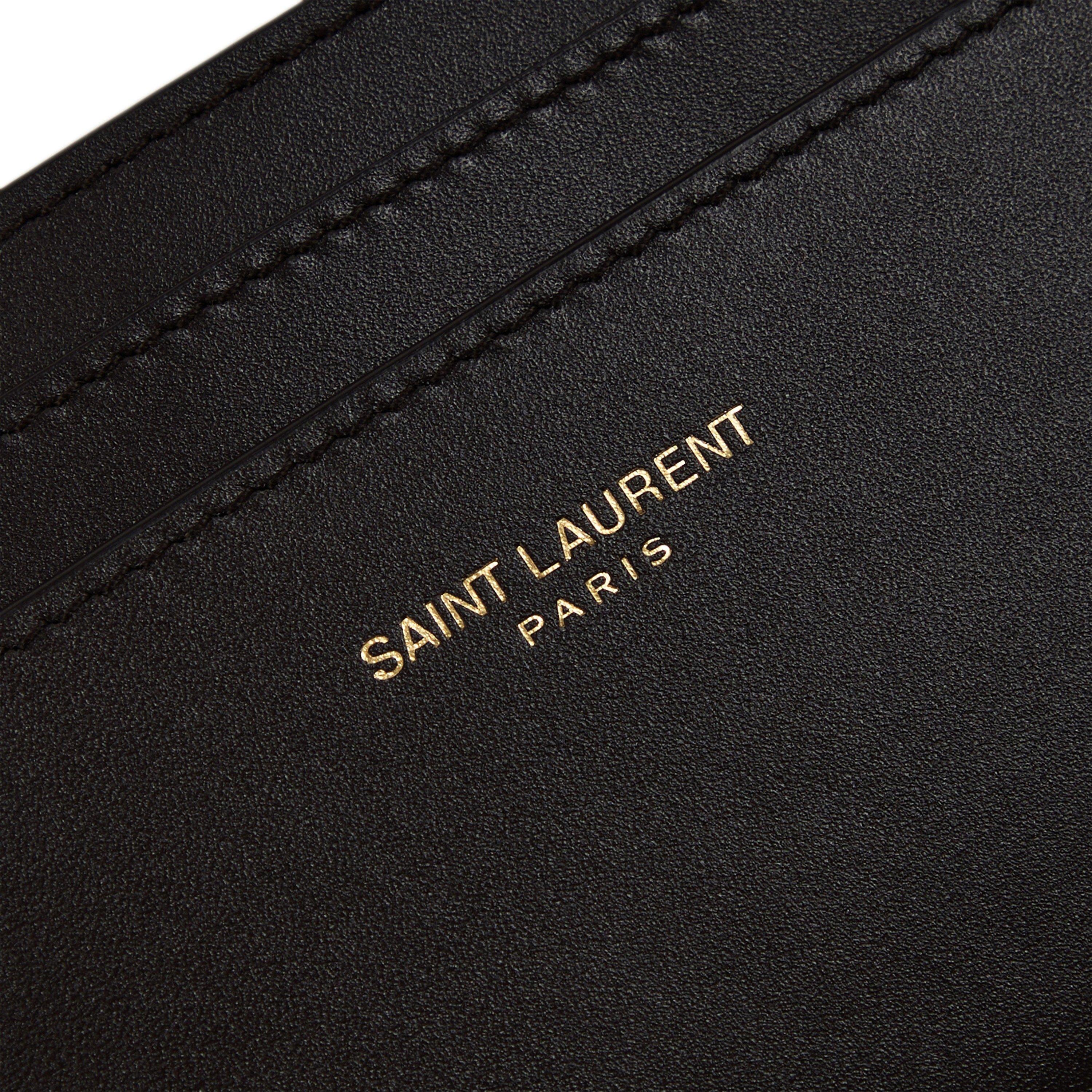 Brown/Red - Saint Laurent - Saint Cardholder Sn64 - 3
