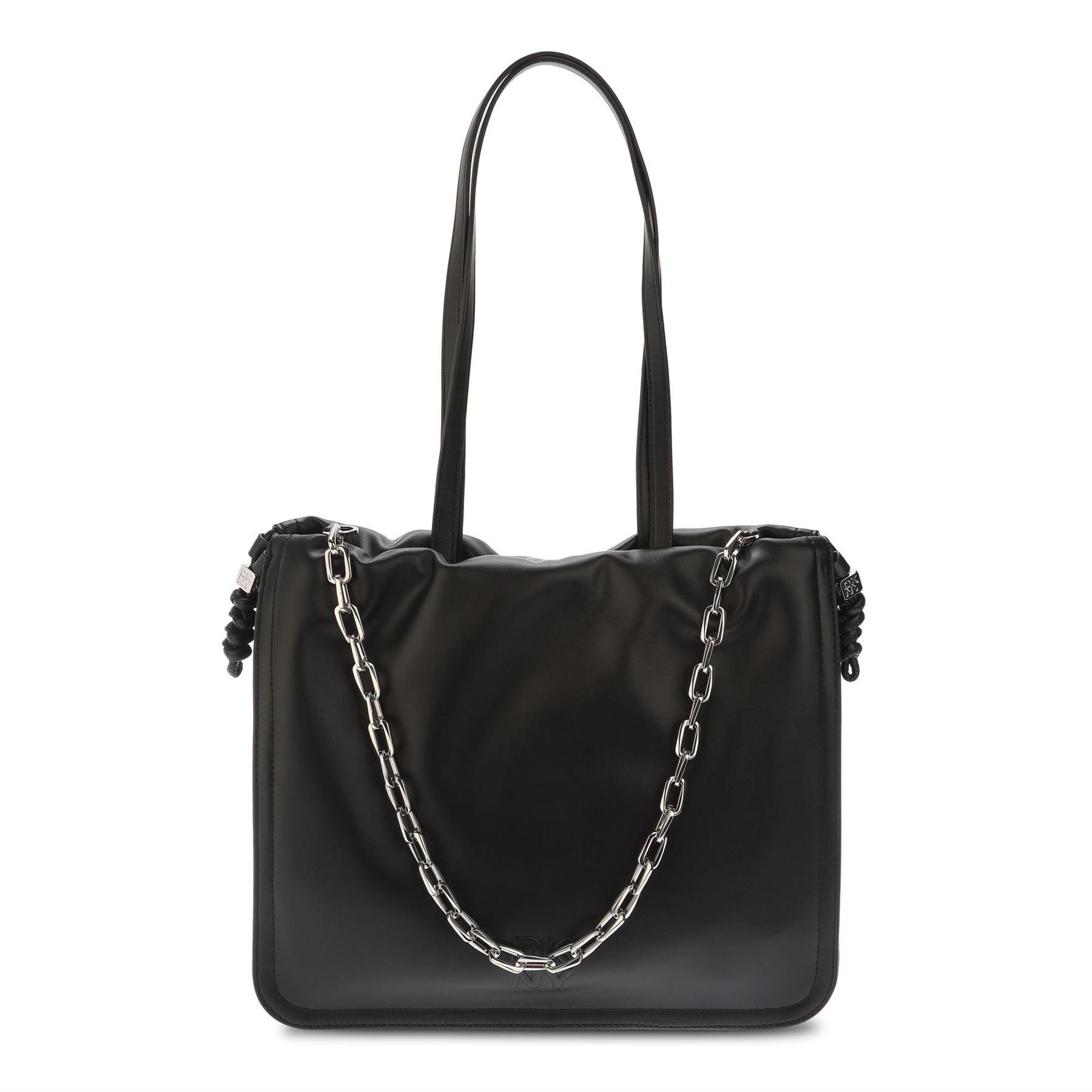 Black Silver - DKNY - Halle Tote Bag - 1
