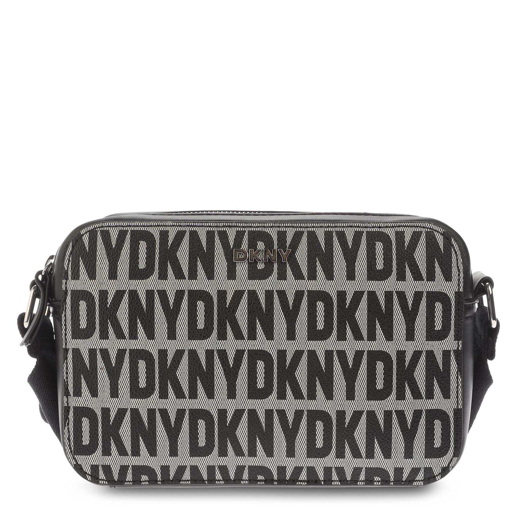 Black - DKNY - Tutu Double Zip Camera Crossbody Bag - 1