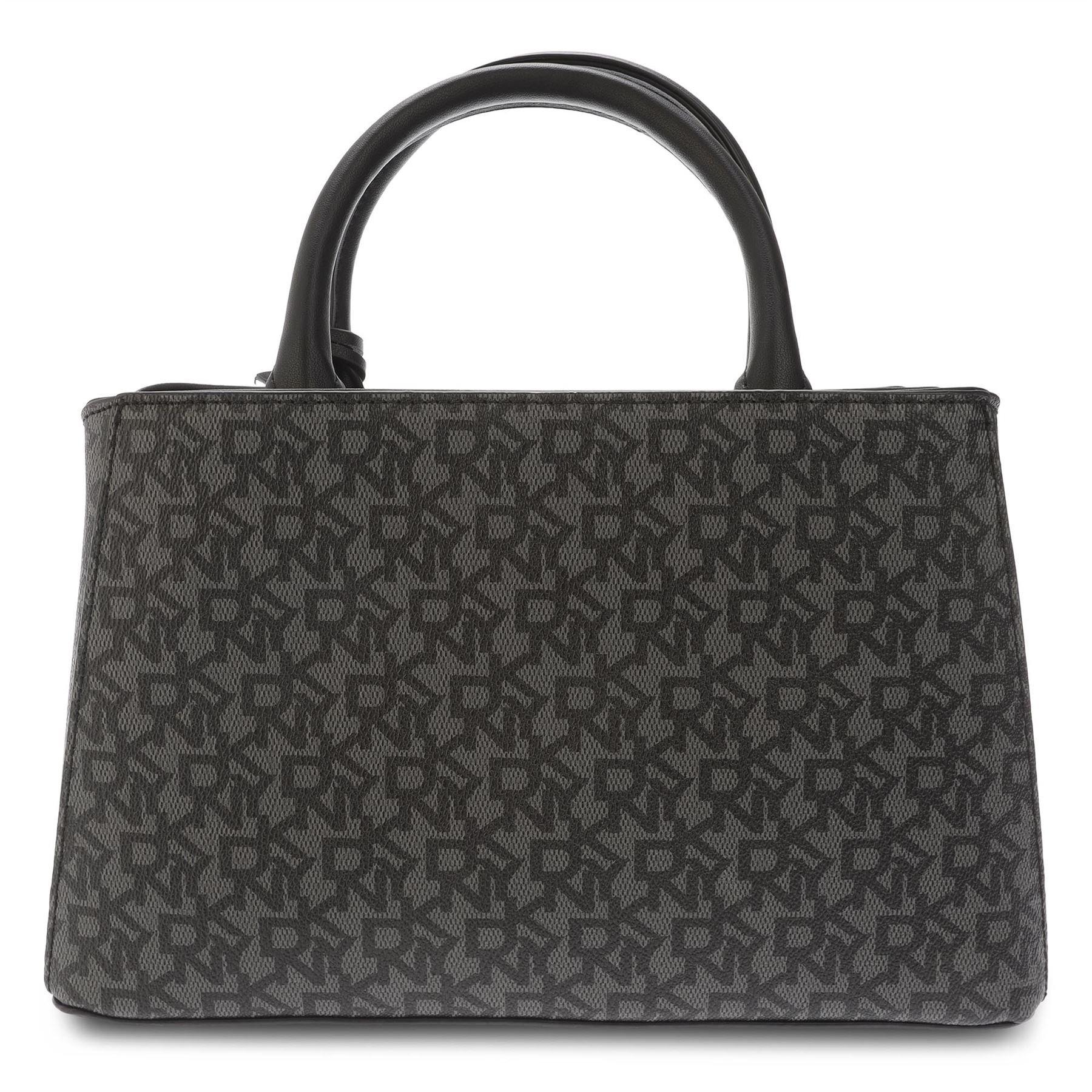 Black - DKNY - Azalea Satchel - 2