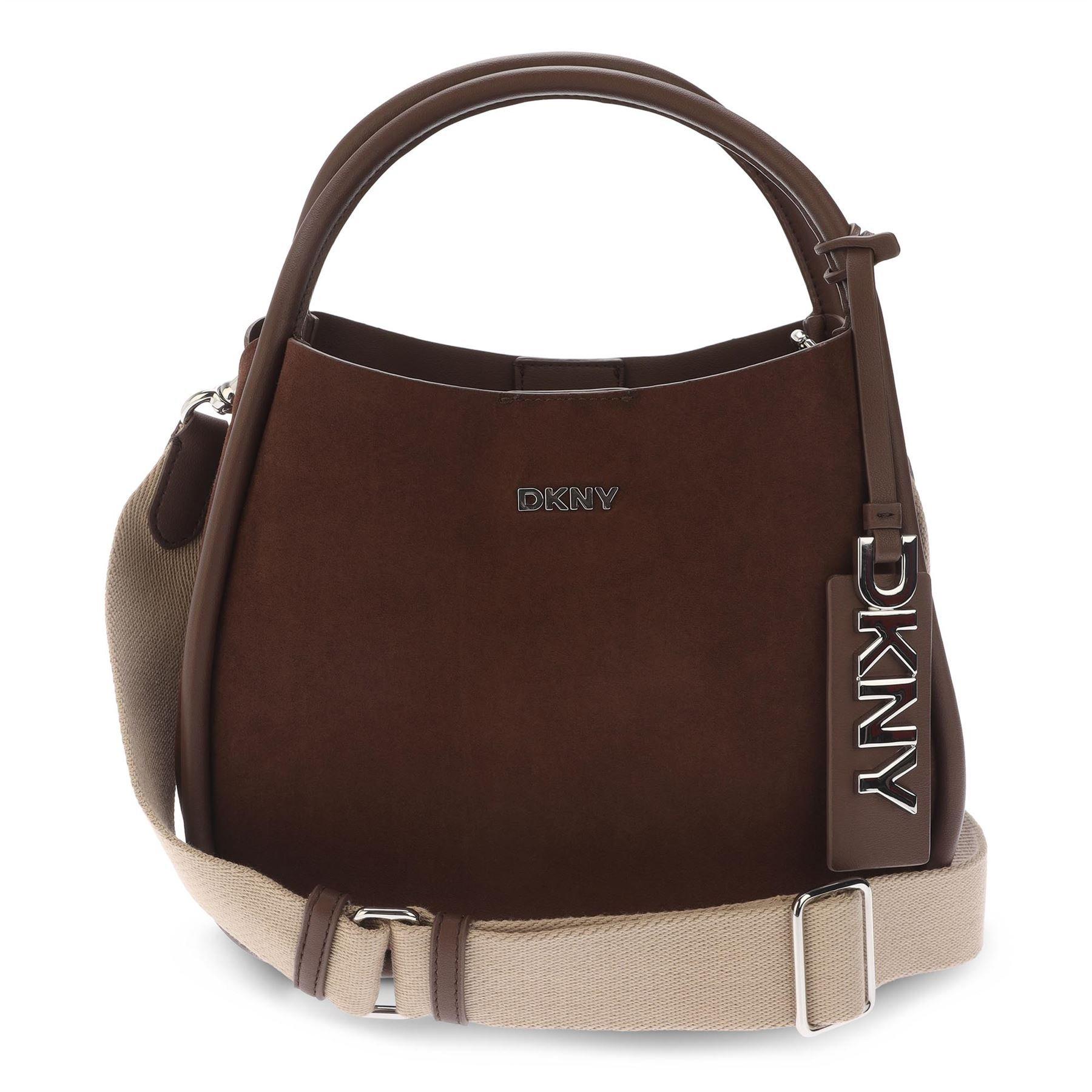 Brown - DKNY - Capri Hobo Bag - 1