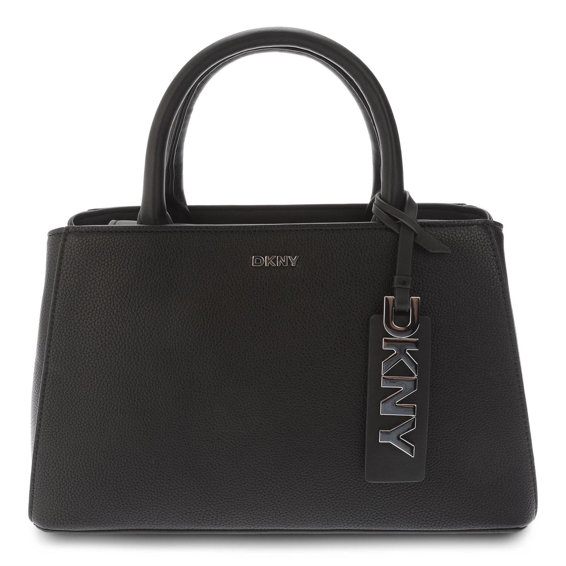 Black Silver - DKNY - Azalea Satchel - 1