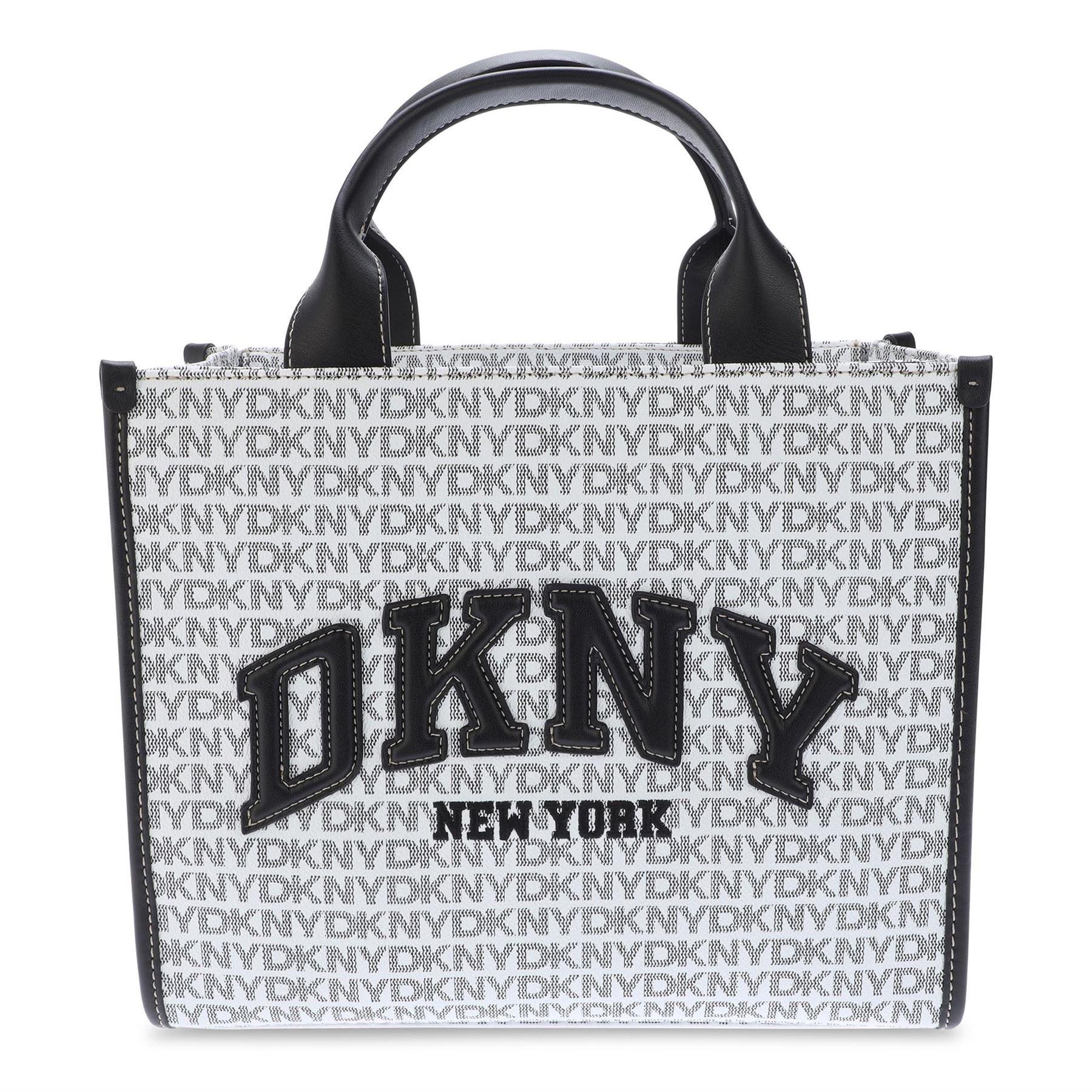 White Black - DKNY - Hadlee Tote Bag - 1