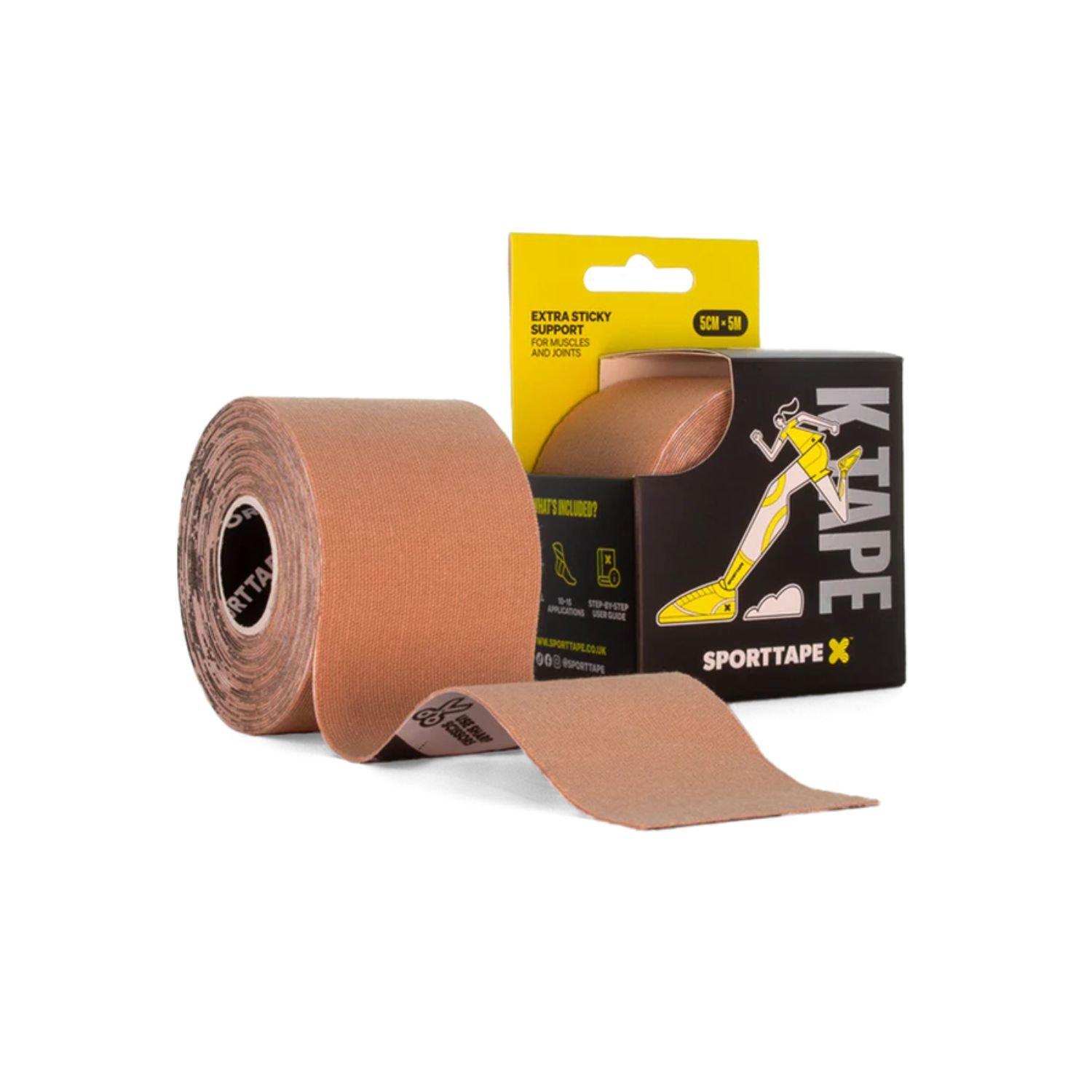 Sporttape  Kinesiology Tape (K Tape) 5Cm X 5M - Beige - Single