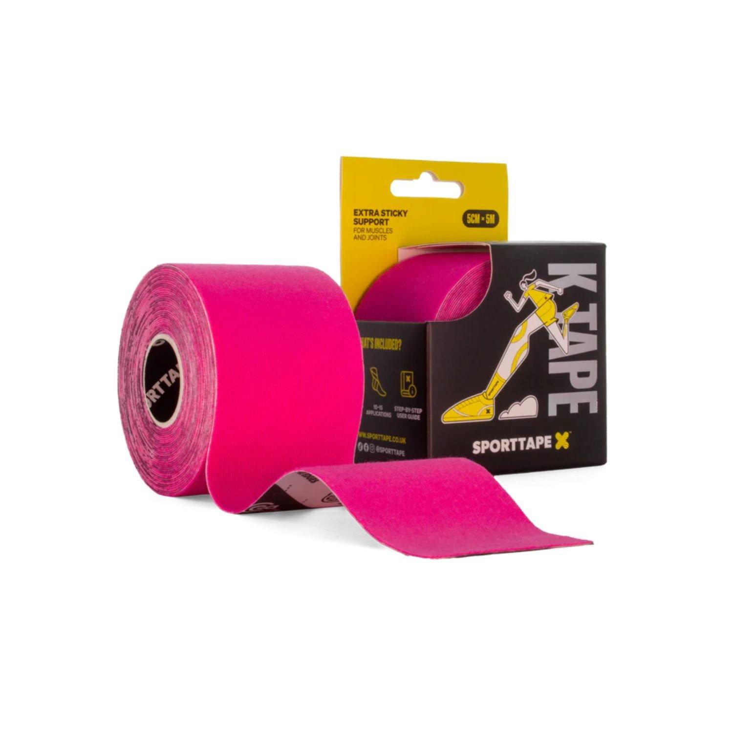 Pink - SportTape - Kinesiology Tape (K Tape) 5cm x 5m