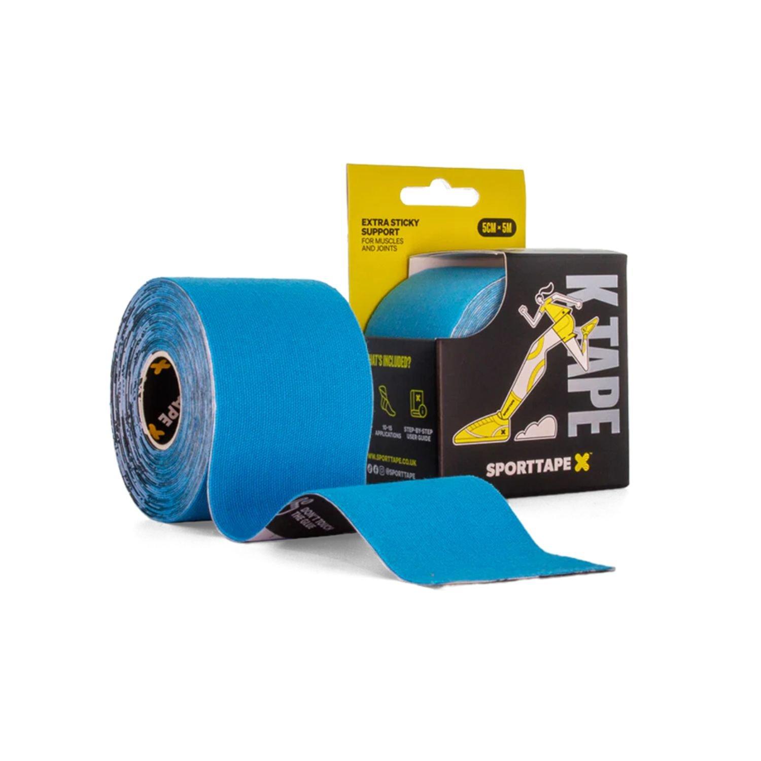 Sporttape  Kinesiology Tape (K Tape) 5Cm X 5M - Blue - Single