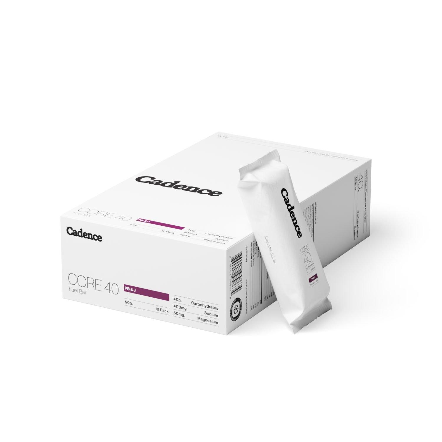 Peanut Butter & - Cadence - Cadence Core Fuel Bar (12 x 50g) - 2