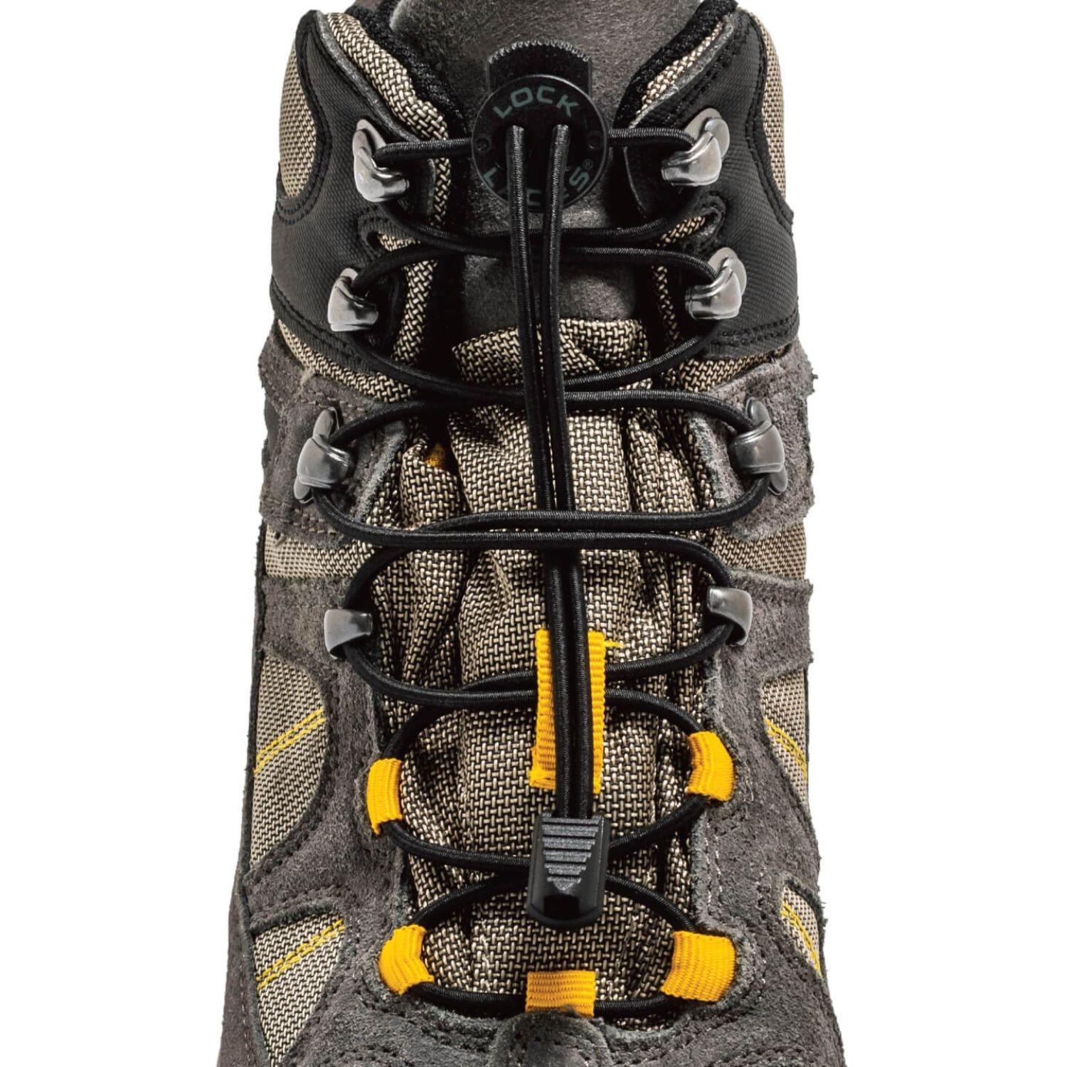Black - Lock Laces - Lock Laces - Boot