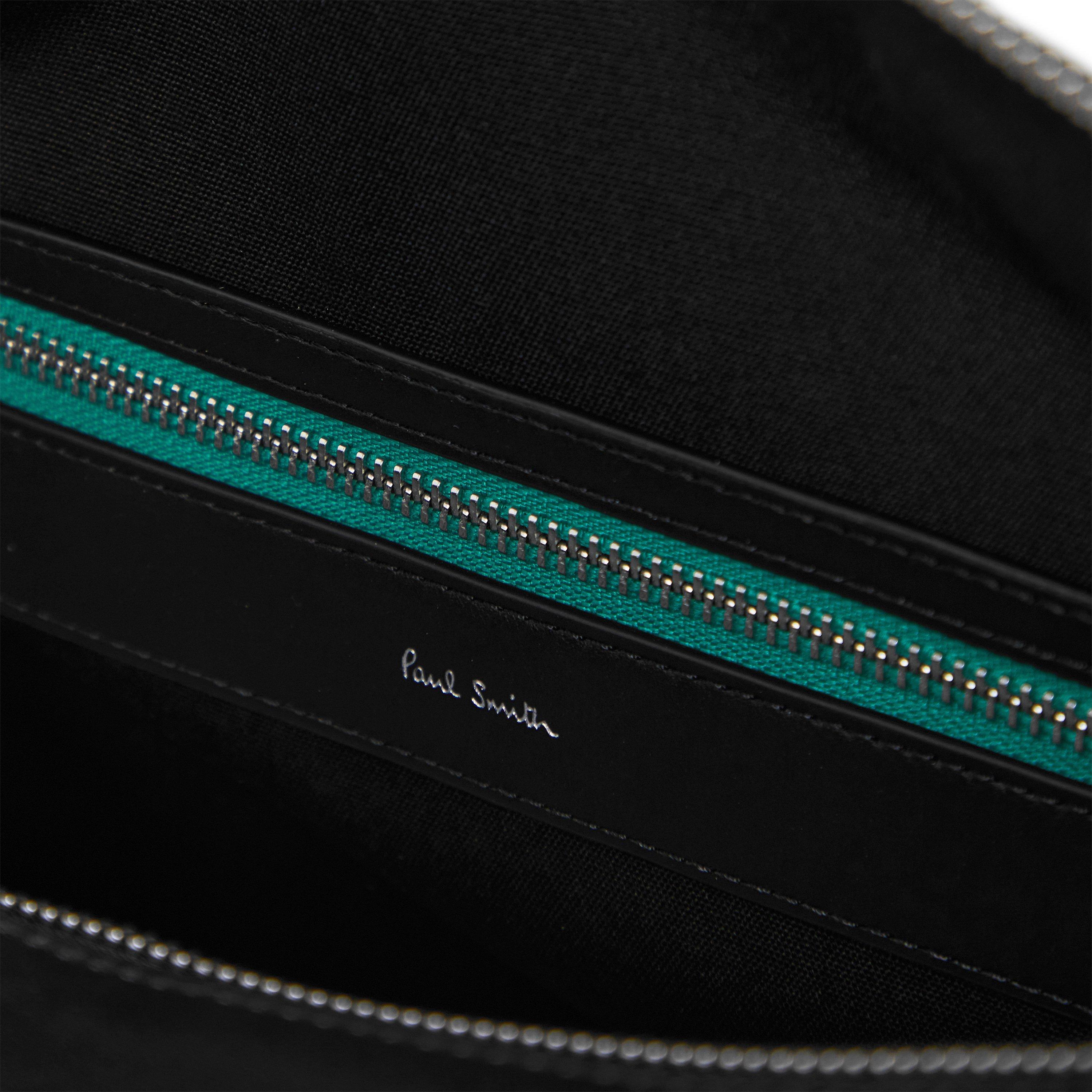 Nero - Paul Smith - Men's Leather Holdall - 4