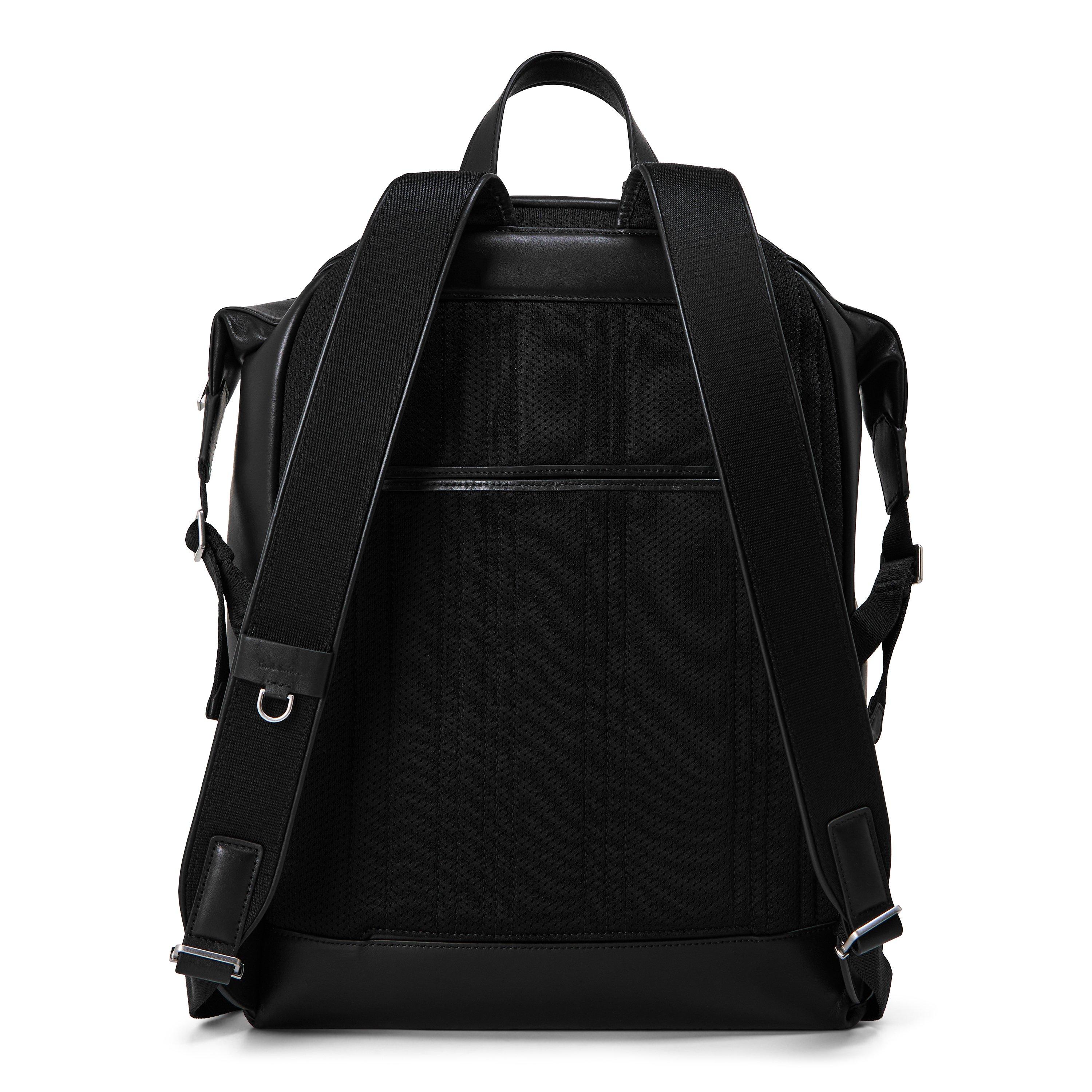 Nero - Paul Smith - Men's Leather Backpack - 2
