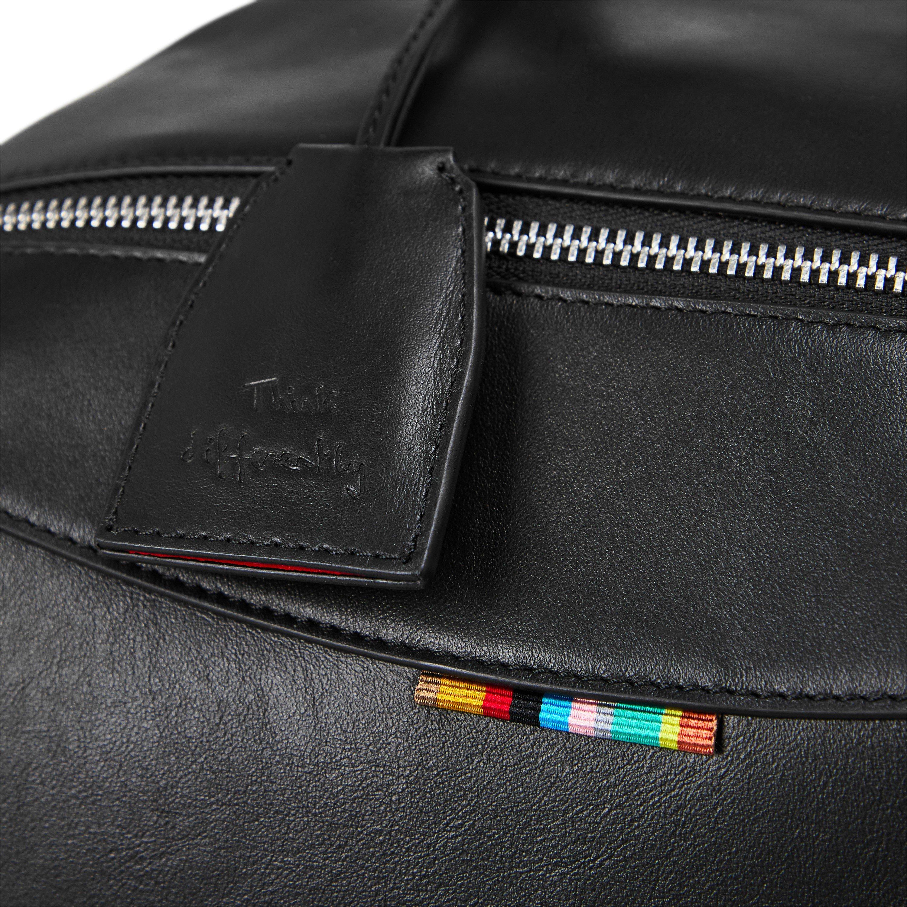 Nero - Paul Smith - Men's Leather Backpack - 3