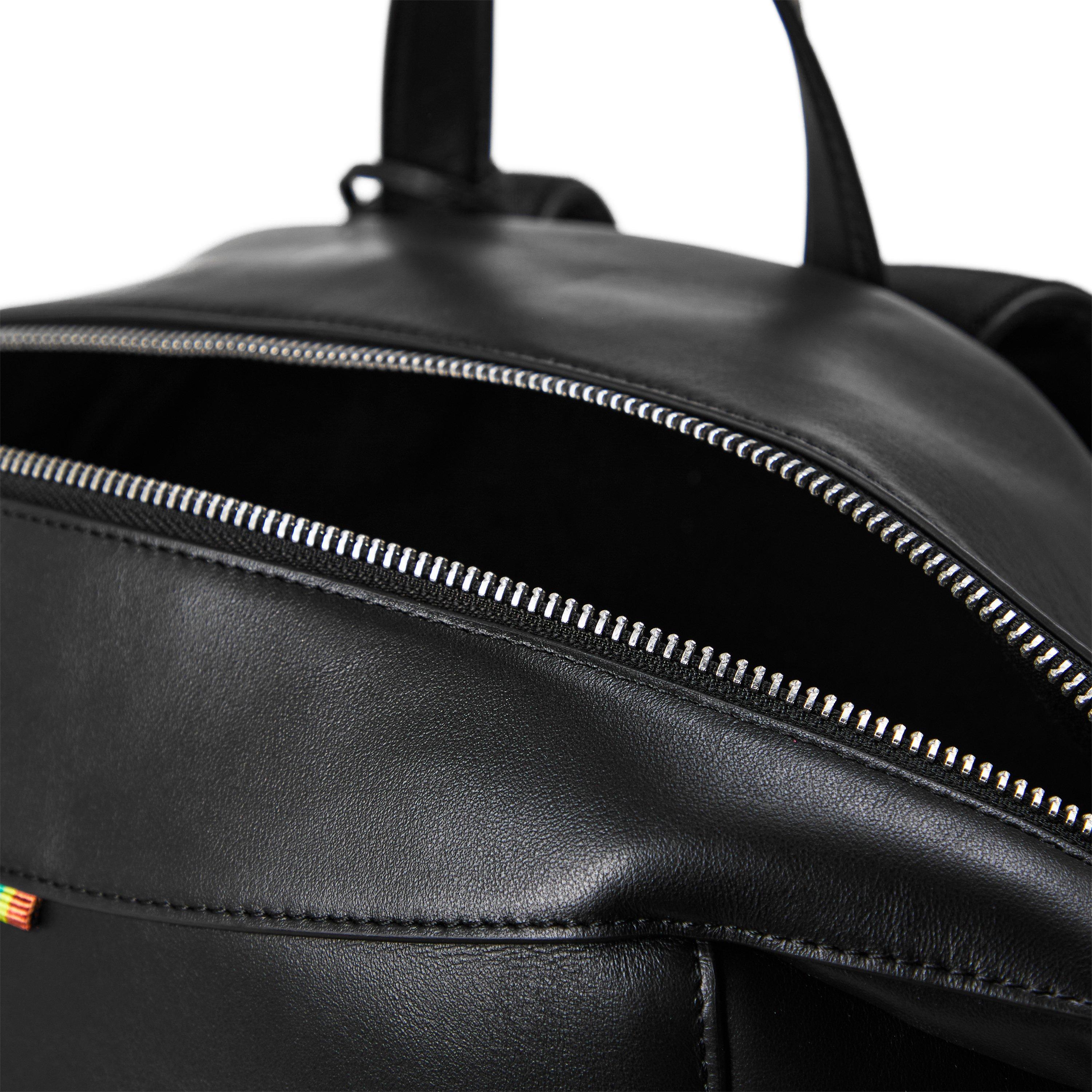 Nero - Paul Smith - Men's Leather Backpack - 4