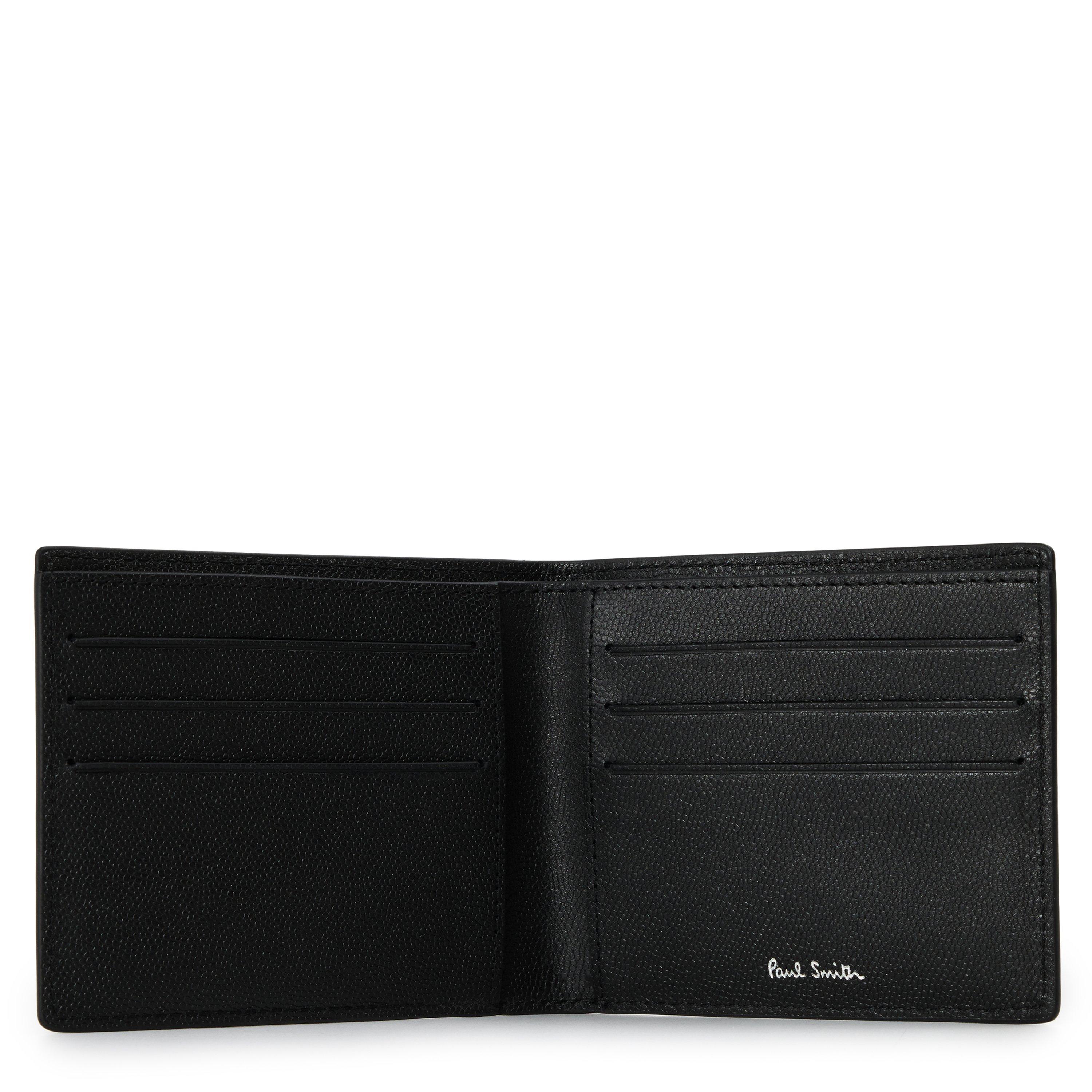 Zwart - Paul Smith - Zebra Leather Billfold Wallet - 4