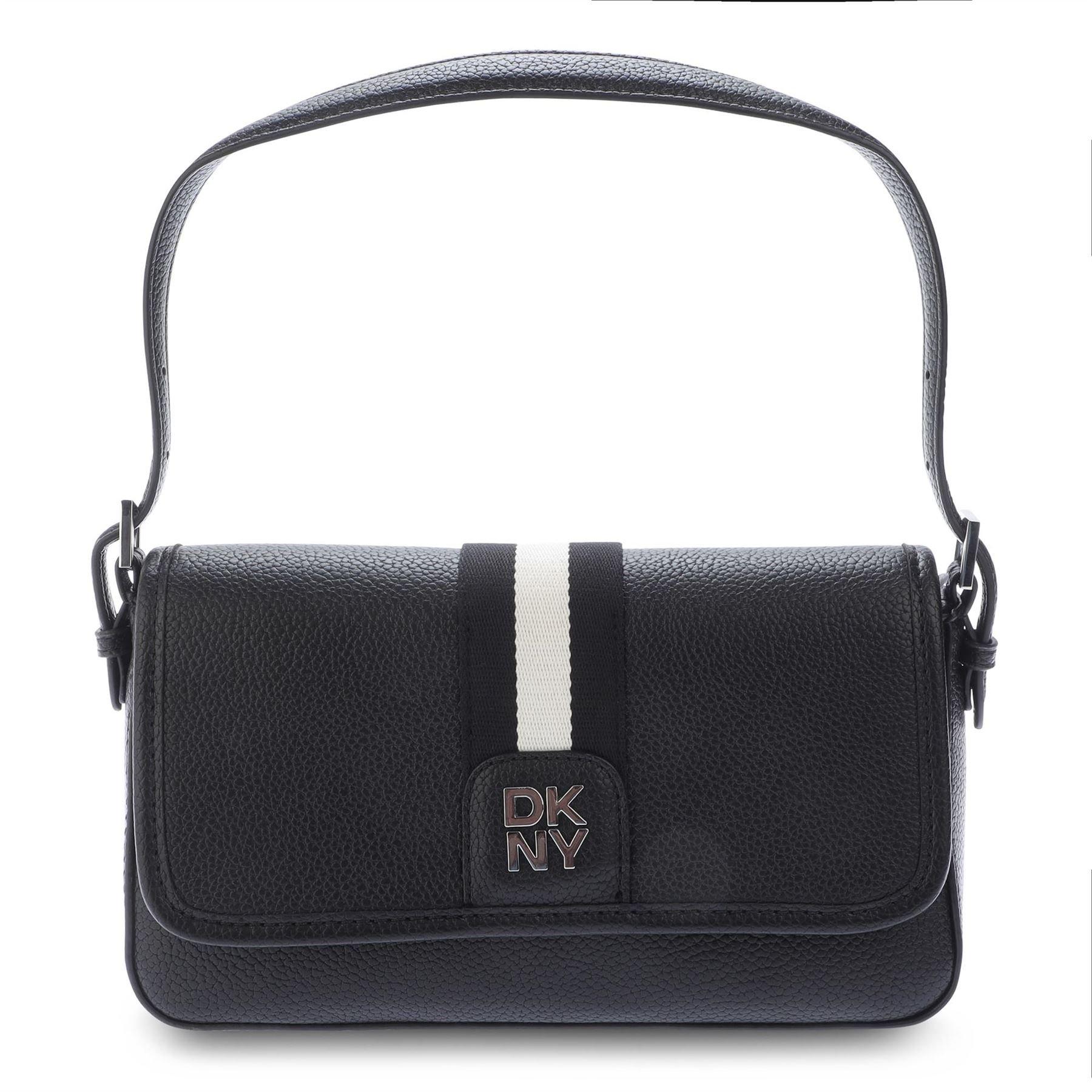 Dkny Women's Carol Shoulder Bag - Black Silver
