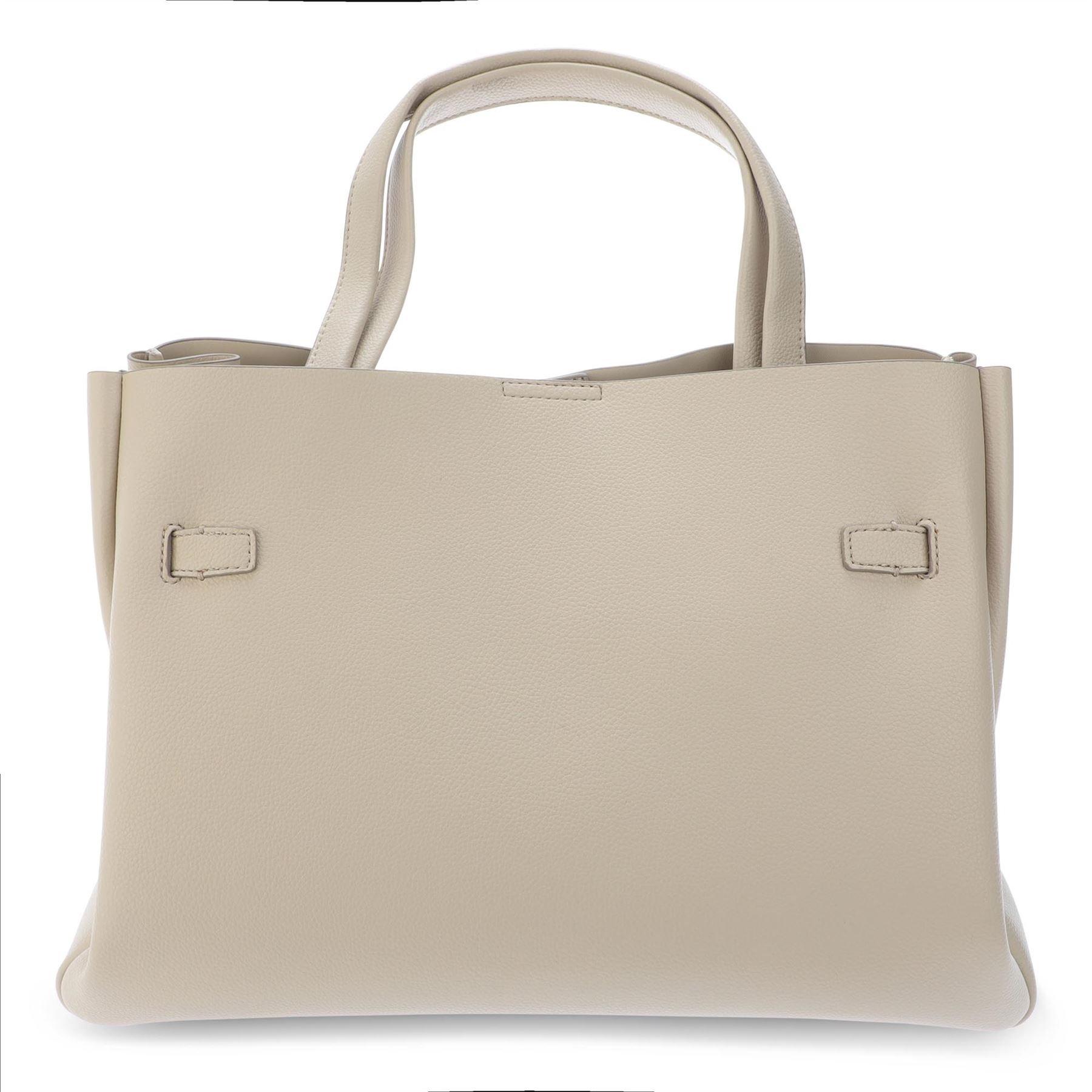 Grey - DKNY - Bryar Logo Satchel - 2