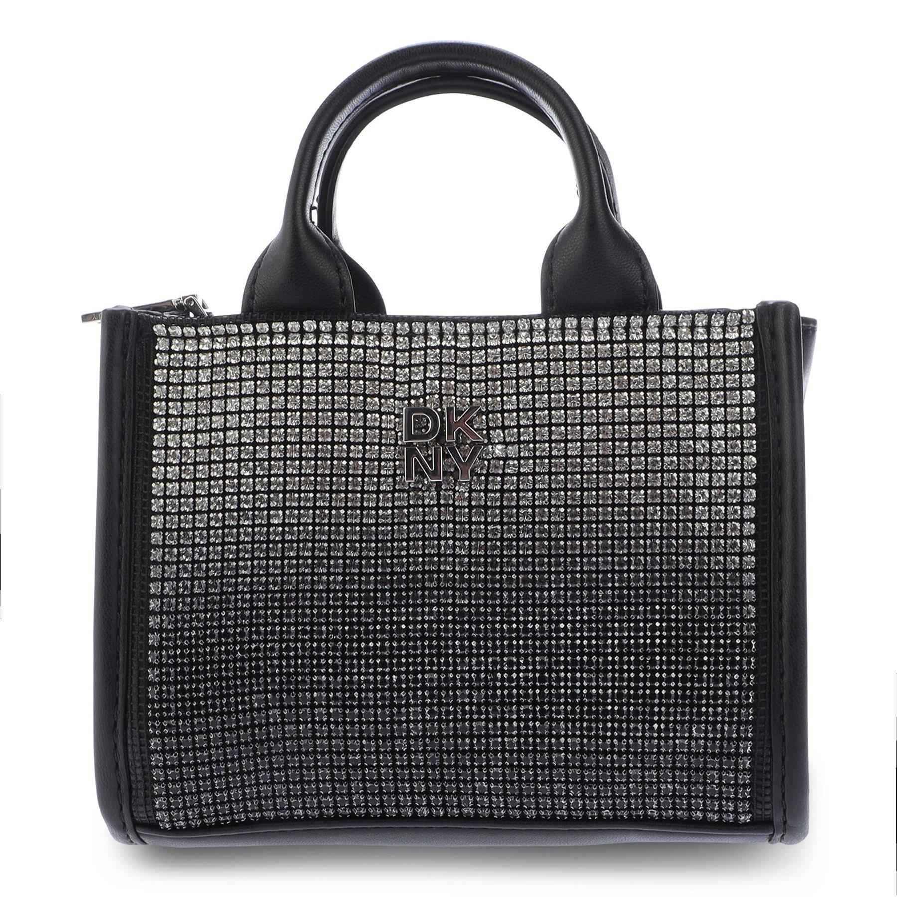 Black Silver - DKNY - Hadlee Mini Crossbody Bag - 1