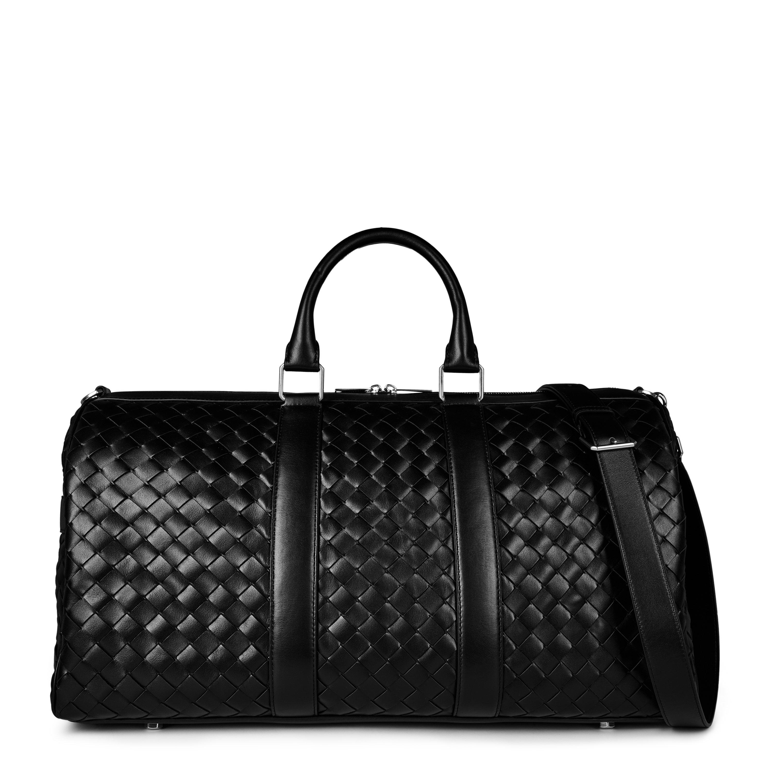 Black - Bottega Veneta - Intrecciato Medium Holdall - 1