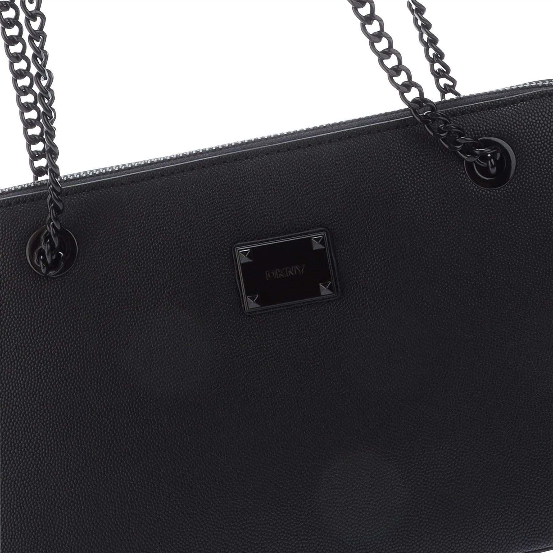 Black - DKNY - Bryant Ave Crossbody Satchel - 3