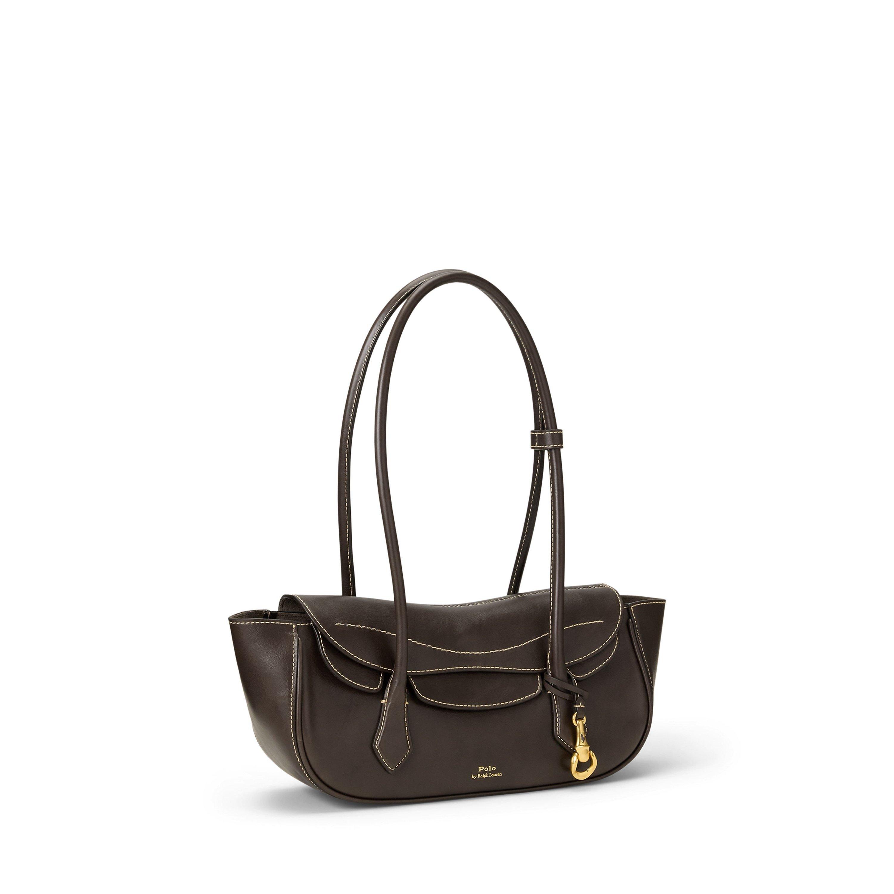 ASH - Polo Ralph Lauren - Women's Blaize Leather Shoulder Bag - 2