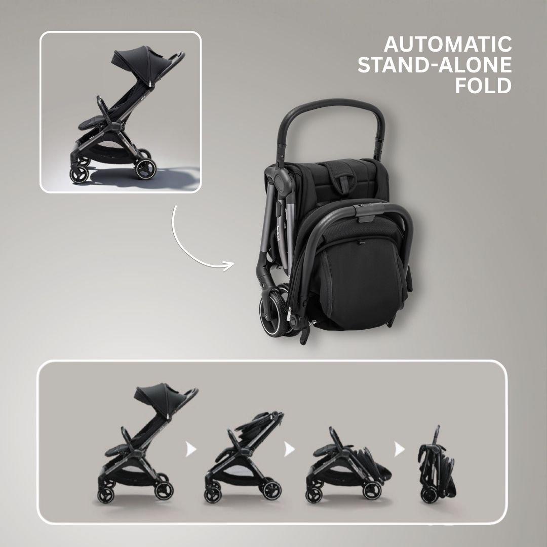 Urban Black - JoviKids - JoviKids Ayla Stroller - Urban Black - 3