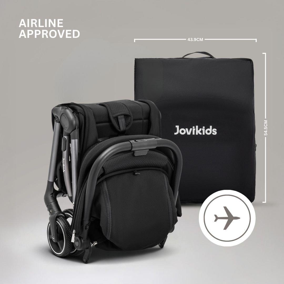 Urban Black - JoviKids - JoviKids Ayla Stroller - Urban Black - 6