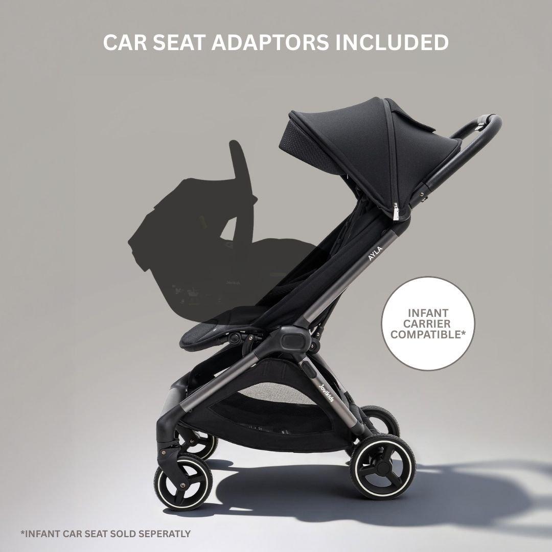 Urban Black - JoviKids - JoviKids Ayla Stroller - Urban Black - 7
