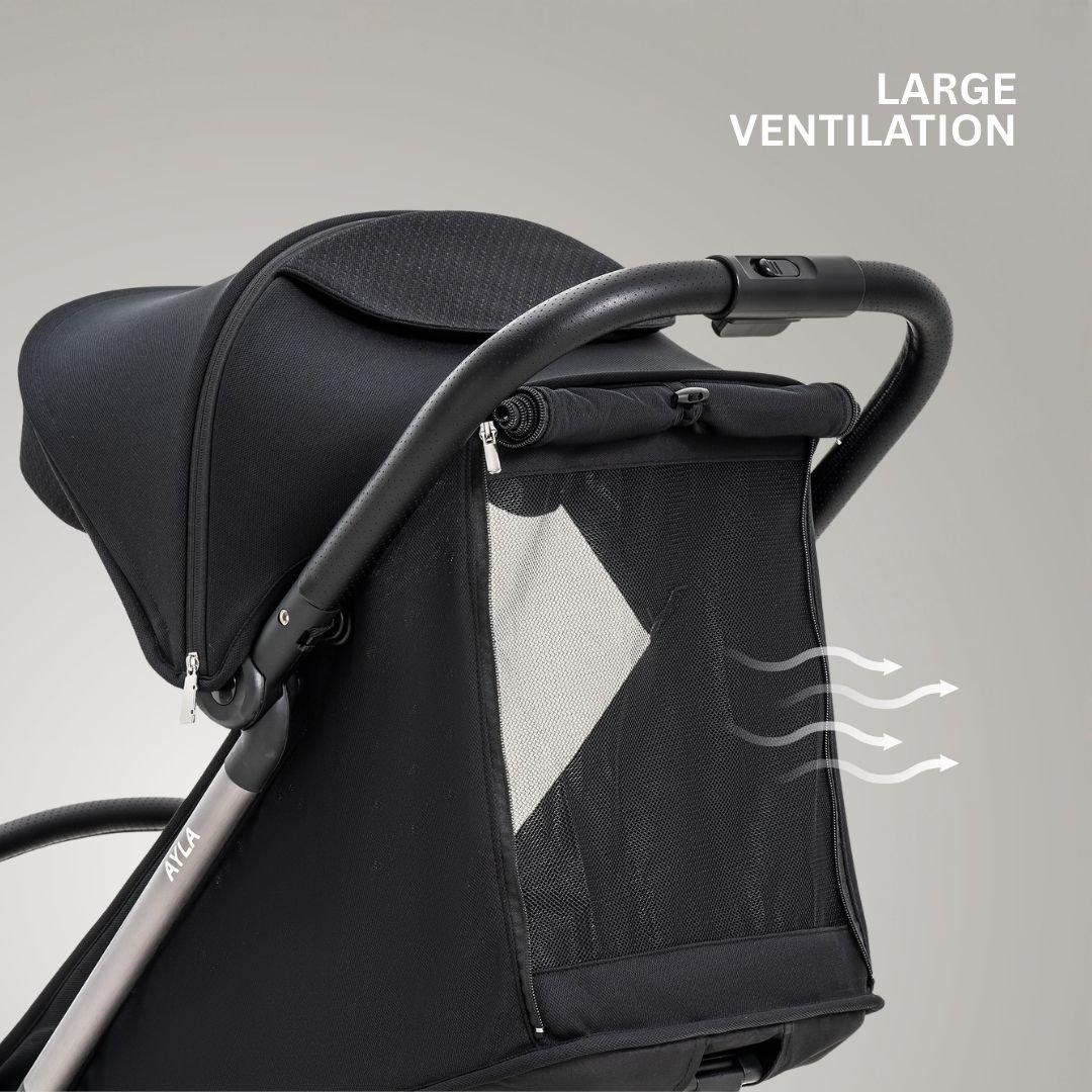 Urban Black - JoviKids - JoviKids Ayla Stroller - Urban Black - 10