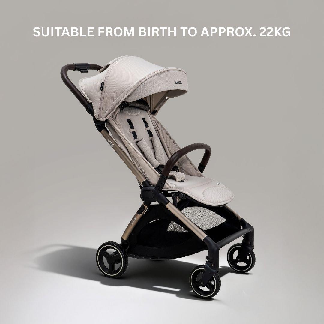 Dawn Beige - JoviKids - JoviKids Ayla Stroller - Dawn Beige - 2