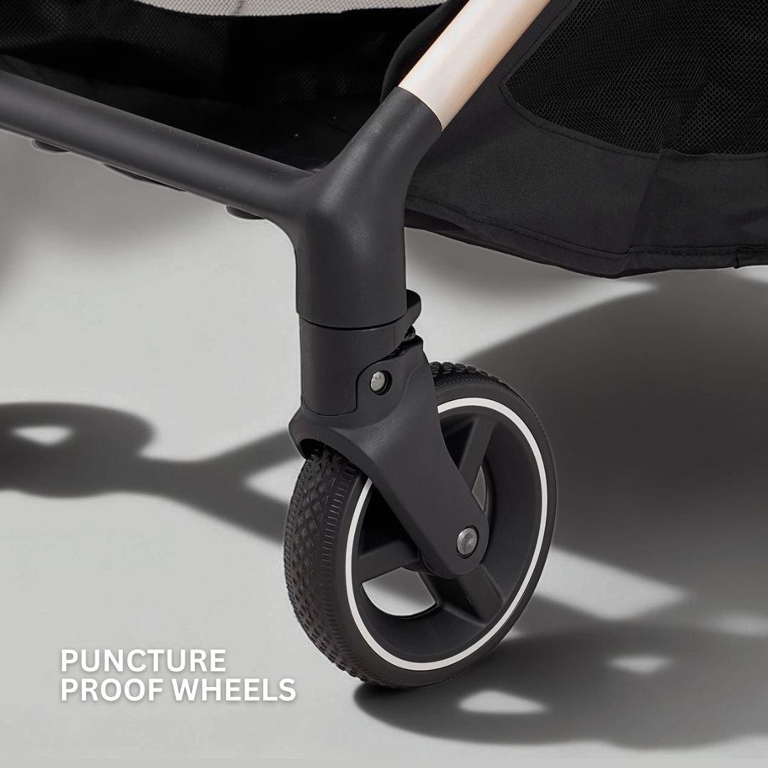 Dawn Beige - JoviKids - JoviKids Ayla Stroller - Dawn Beige - 15