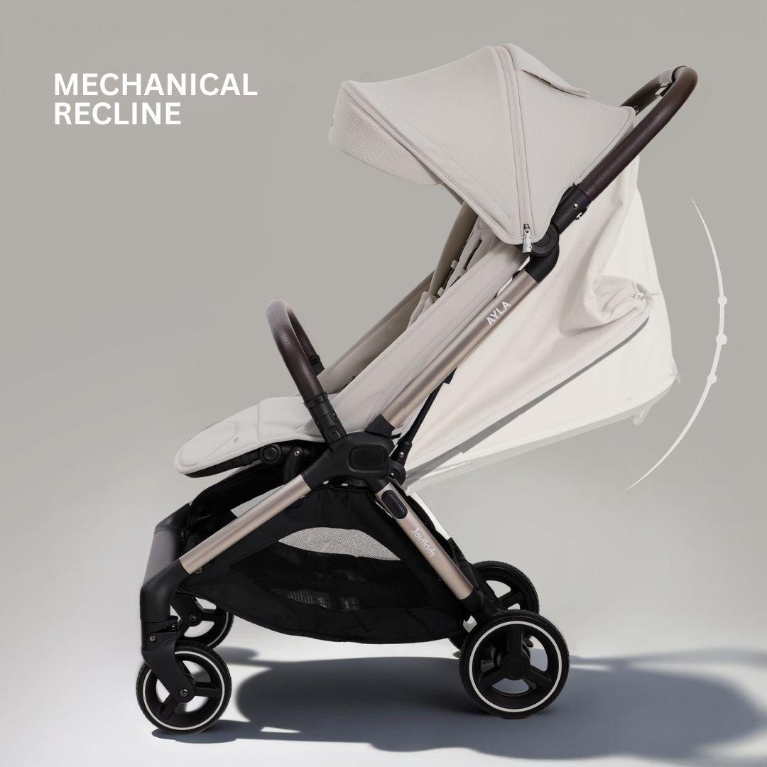 Dawn Beige - JoviKids - JoviKids Ayla Stroller - Dawn Beige - 5