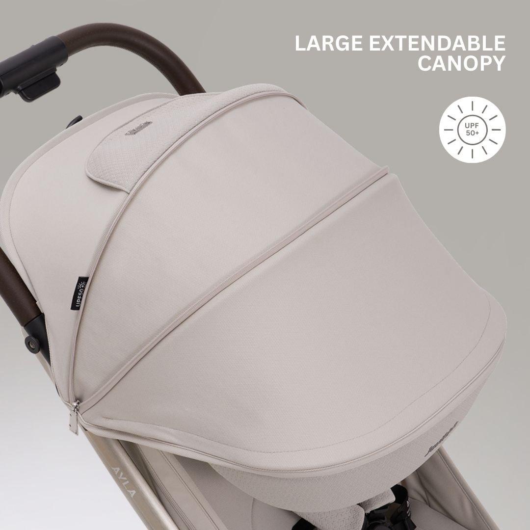 Dawn Beige - JoviKids - JoviKids Ayla Stroller - Dawn Beige - 8
