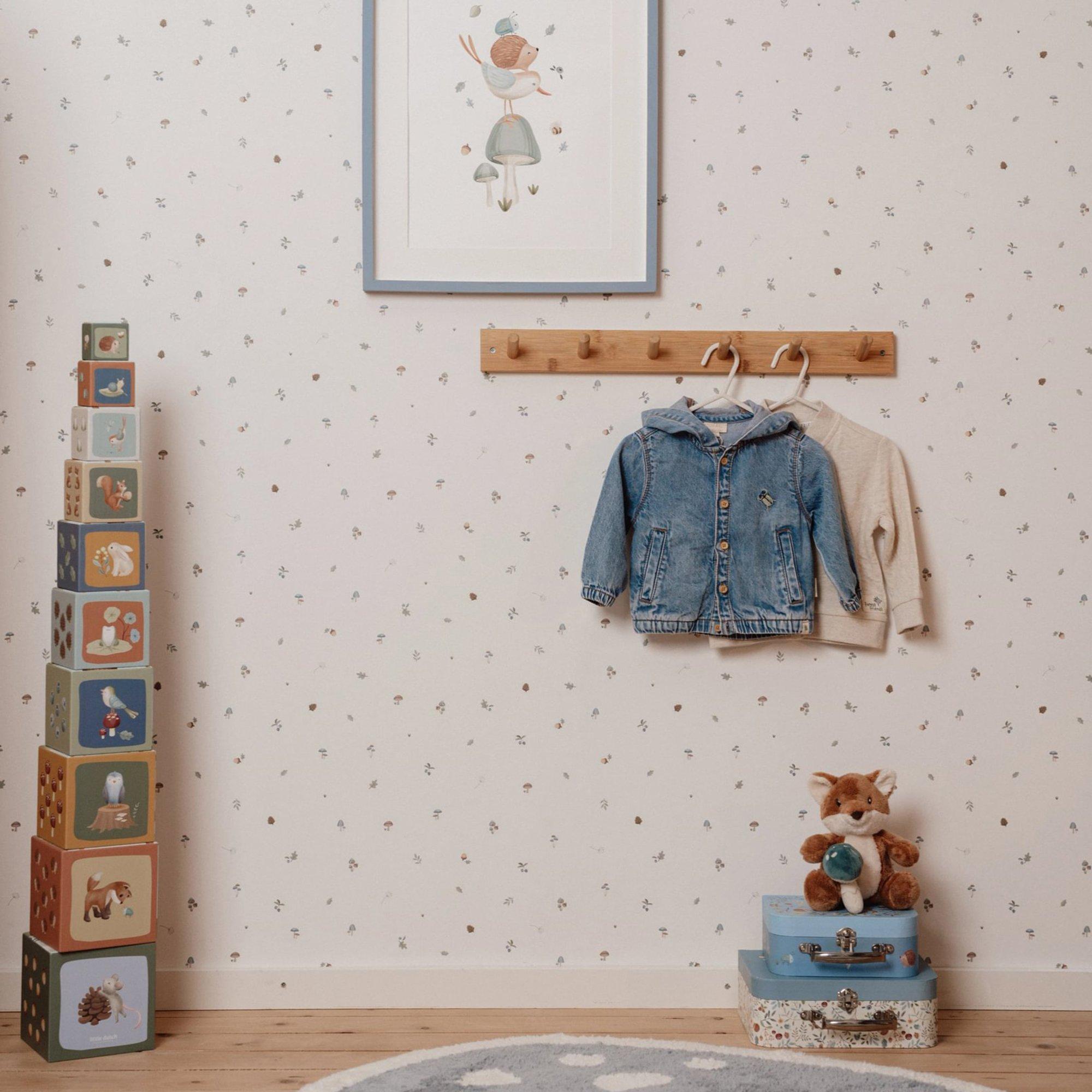 Blue - Little Dutch - Little Dutch Fairy Forest Treasures Wallpaper - 1