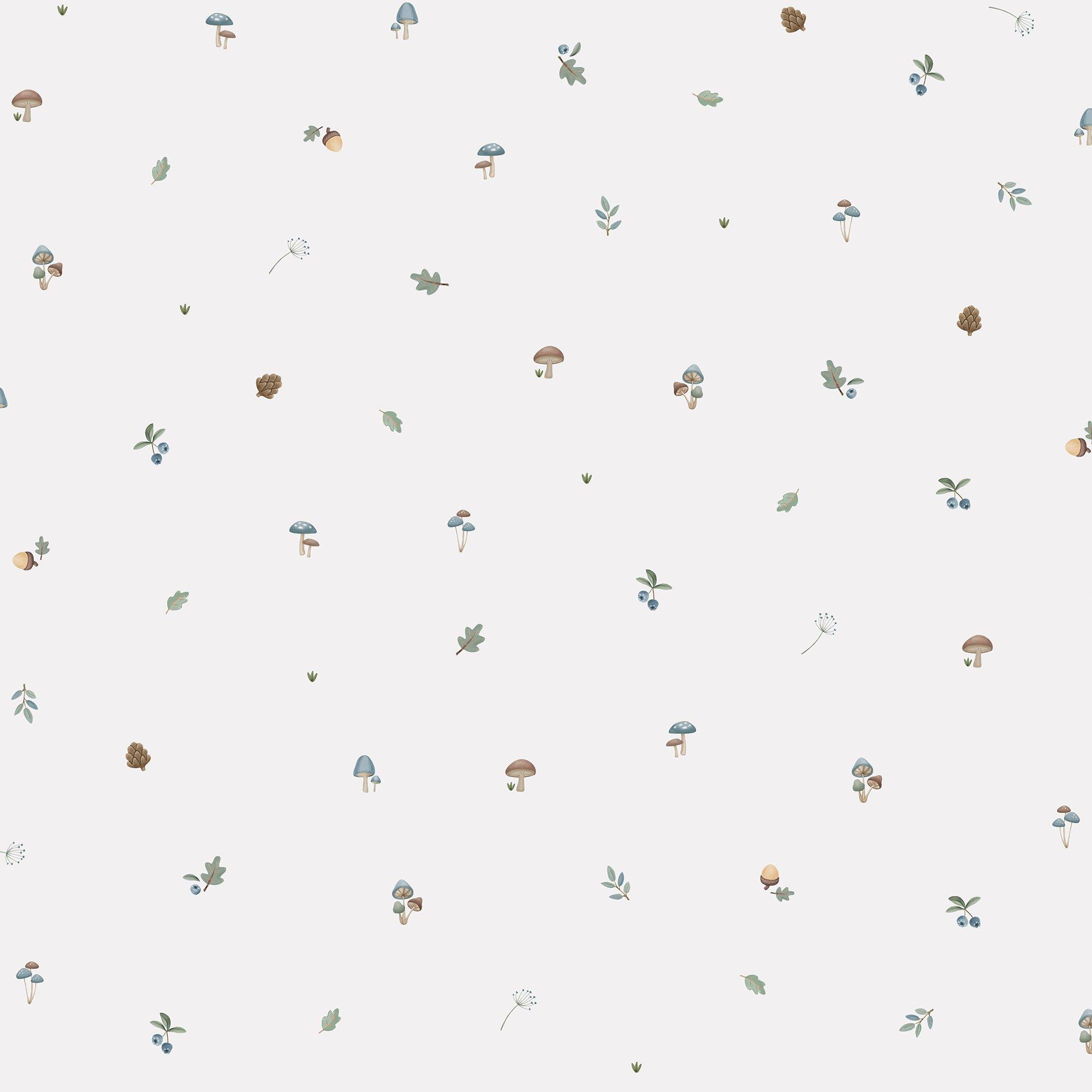 Blue - Little Dutch - Little Dutch Fairy Forest Treasures Wallpaper - 2