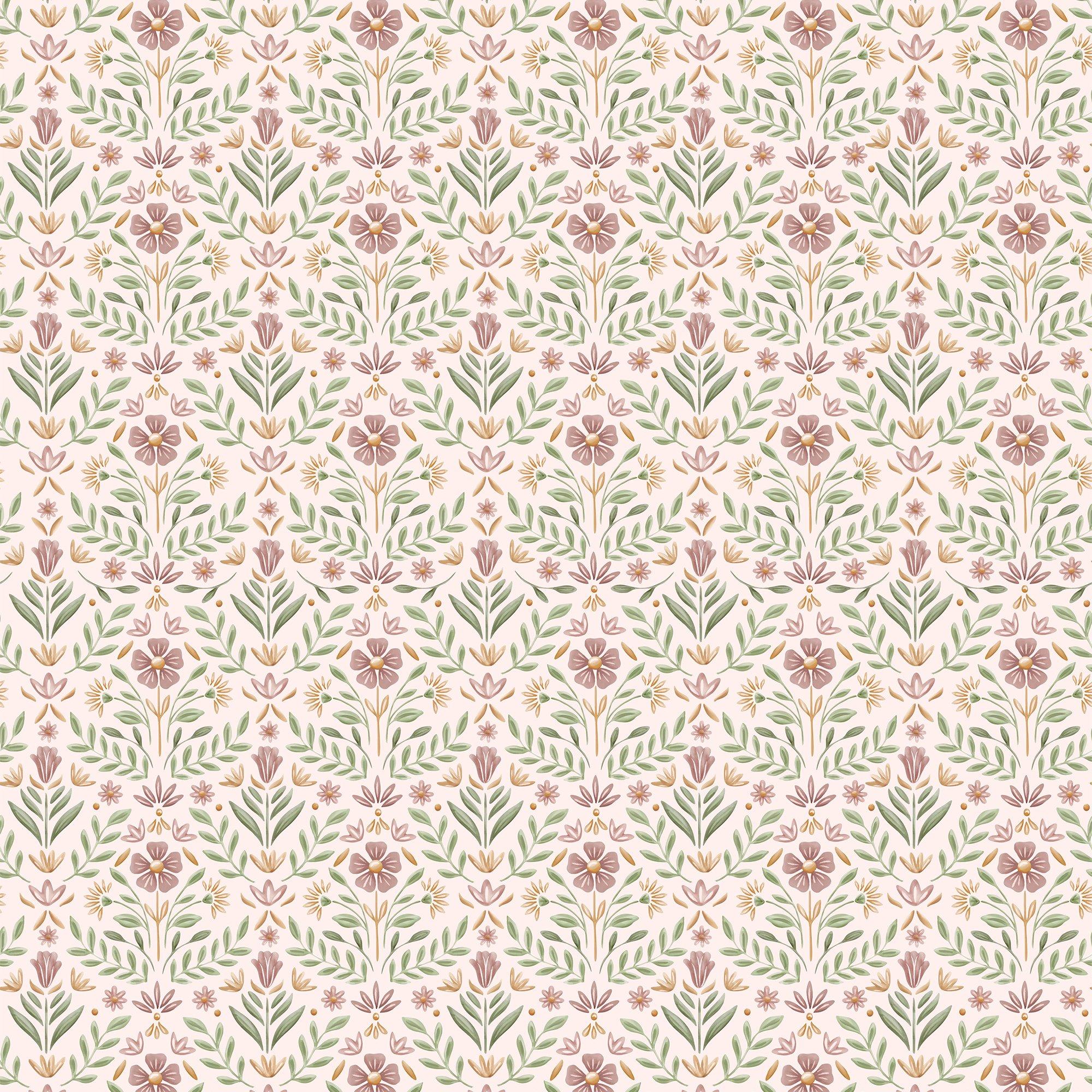 Pink - Little Dutch - Little Dutch Fairy Flowers Wallpaper - 2