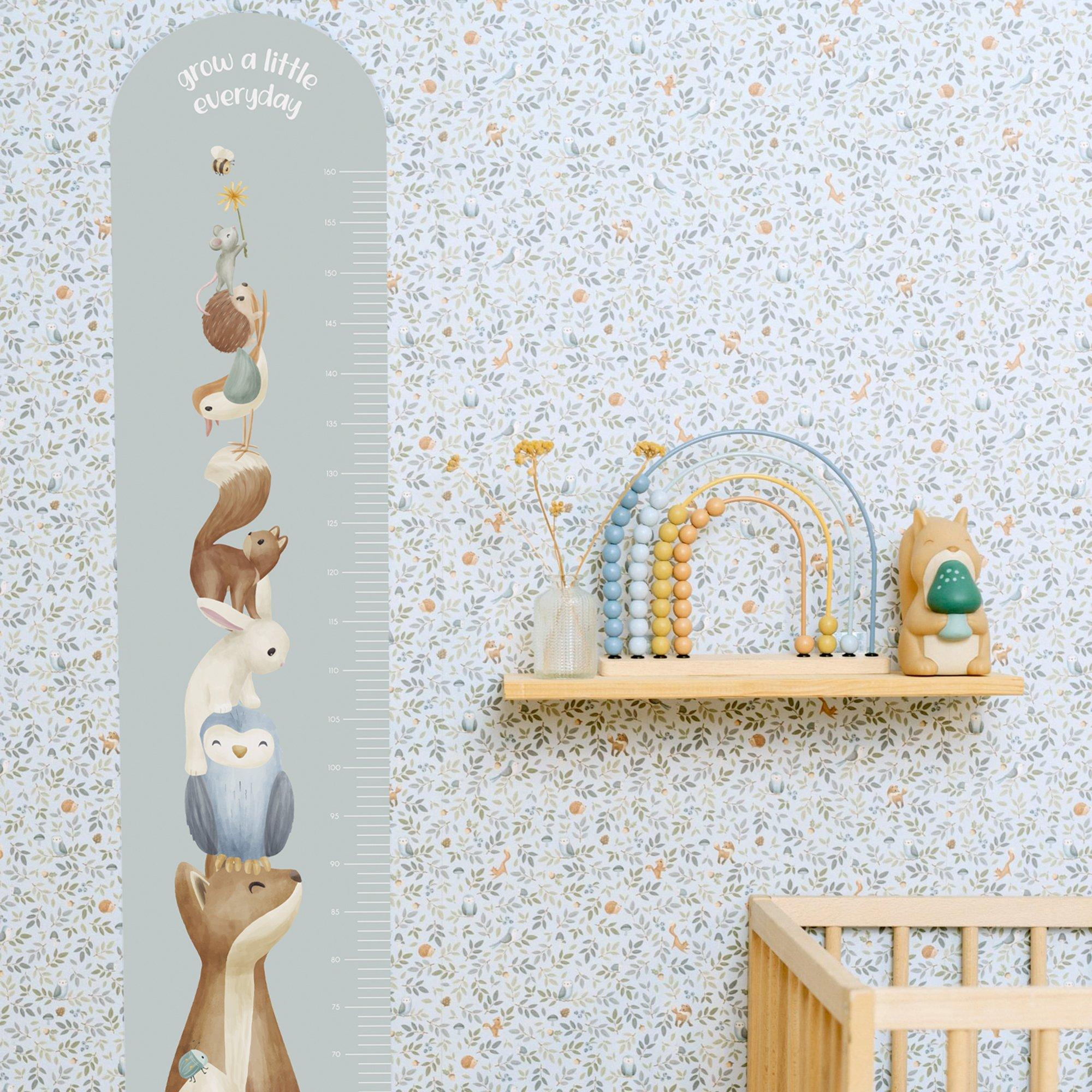 Little Dutch  Forest Adventure Wallpaper - Blue