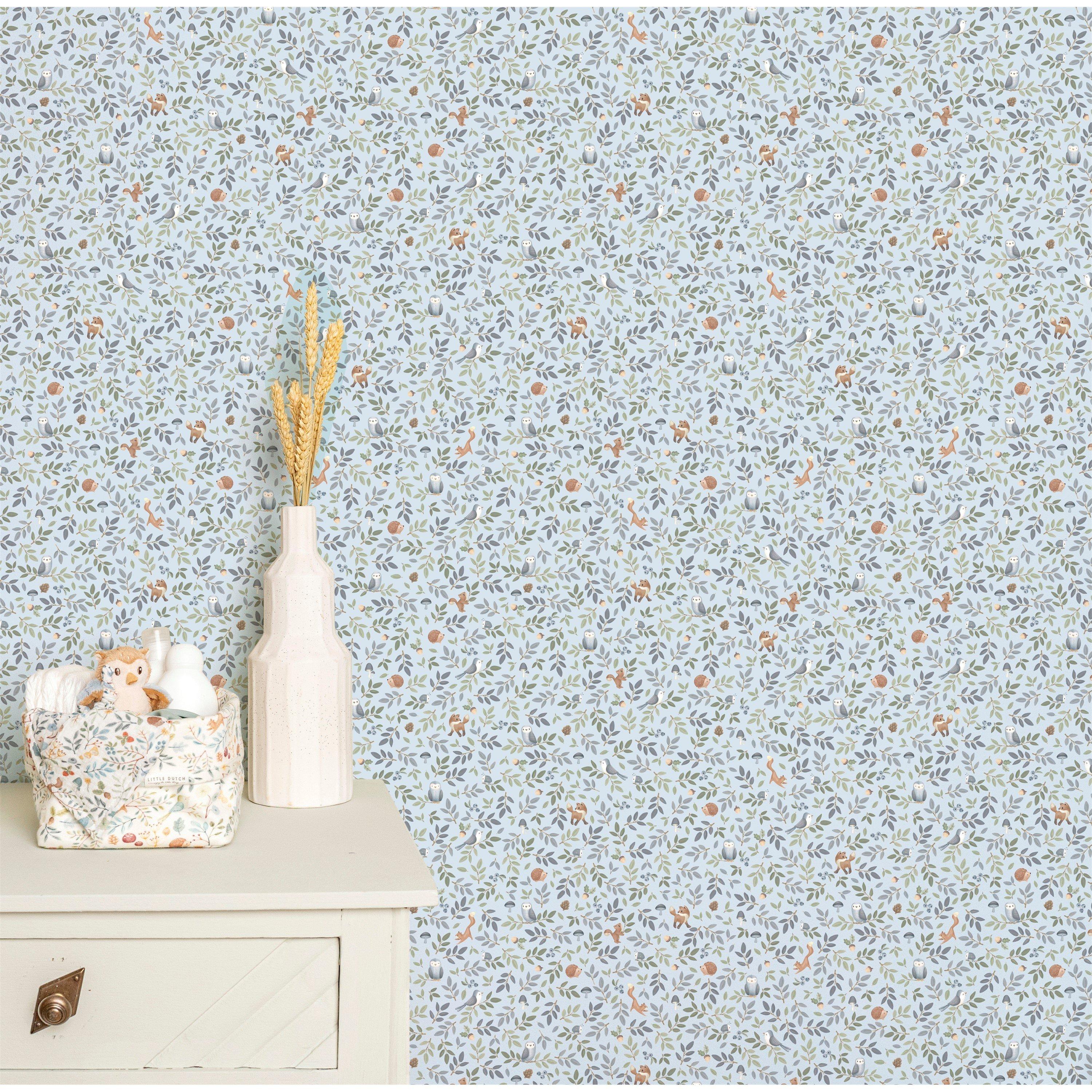 Blue - Little Dutch - Little Dutch Forest Adventure Wallpaper - 5